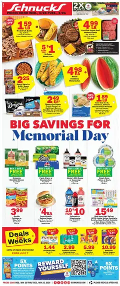 Ad Preview of Schnucks Schnucks Weekly Print Ad - IL from 05/20/2026