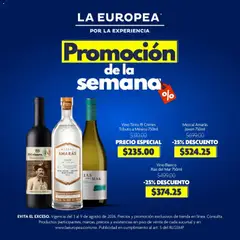 Vista previa las ofertas de la tienda La Europea - La Europea catálogo Promoción desde el 03/08/2026 