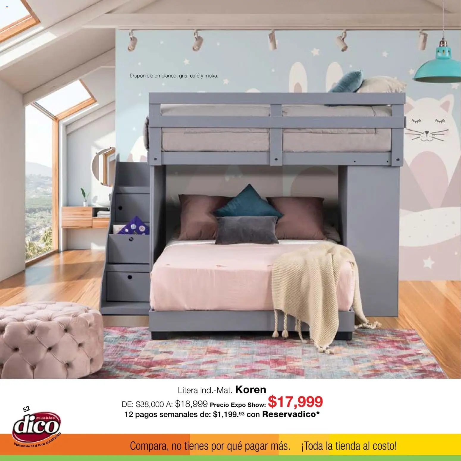 Vista previa las ofertas de la tienda Muebles Dico - Muebles Dico catálogo Expo Show desde el 13/08/2026 