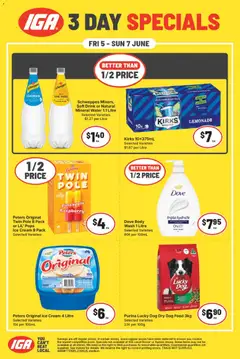 Preview of catalogue IGA 3 Day Specials NT/WA from shop IGA valid 05/06/2026