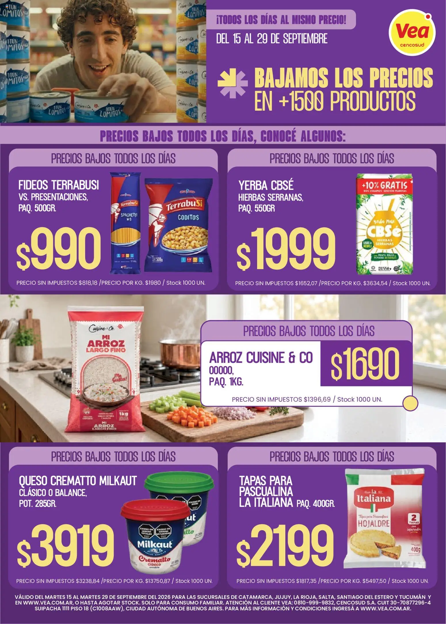 Vista previa del folleto de la tienda Vea válido desde el 15/09/2026 