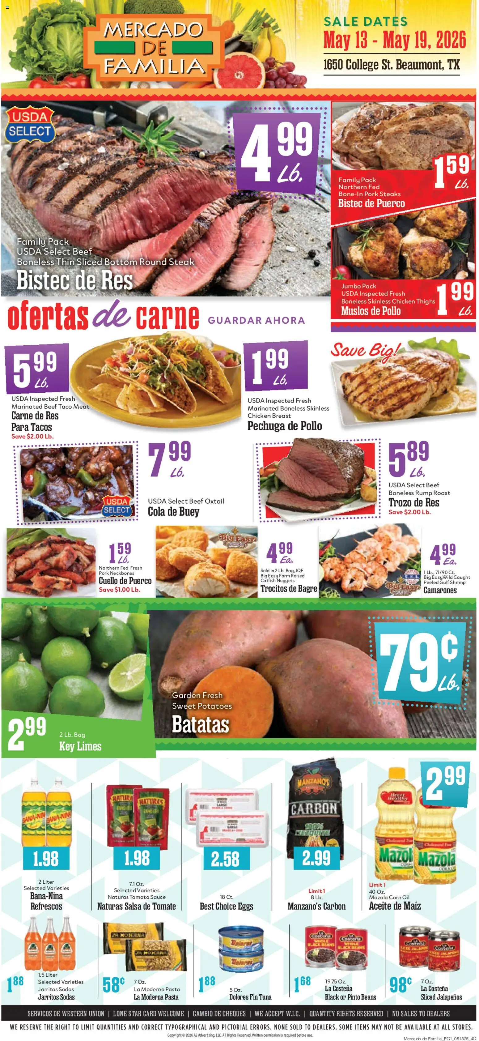 Ad Preview of Market Basket Market Basket Ad from 05/13/2026