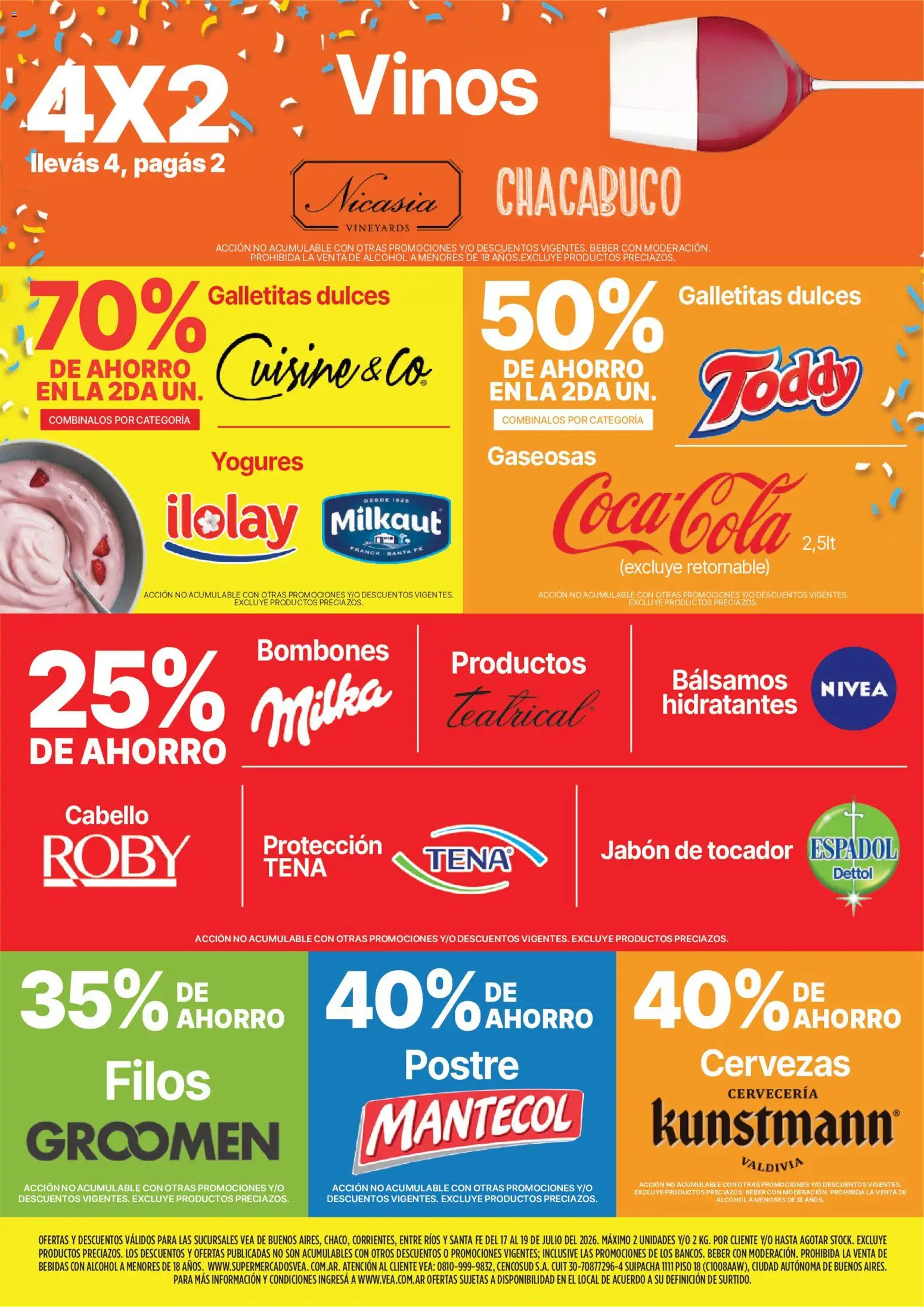 Vista previa del folleto de la tienda Vea válido desde el 17/07/2026 