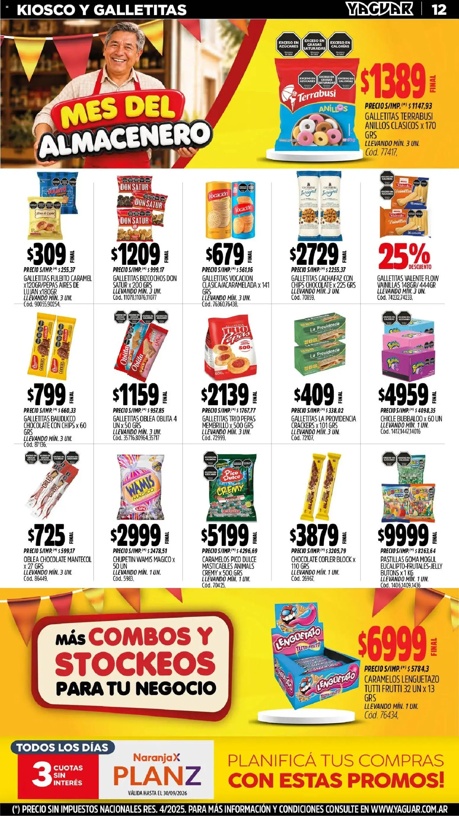 Vista previa del folleto de la tienda Yaguar válido desde el 31/08/2026 