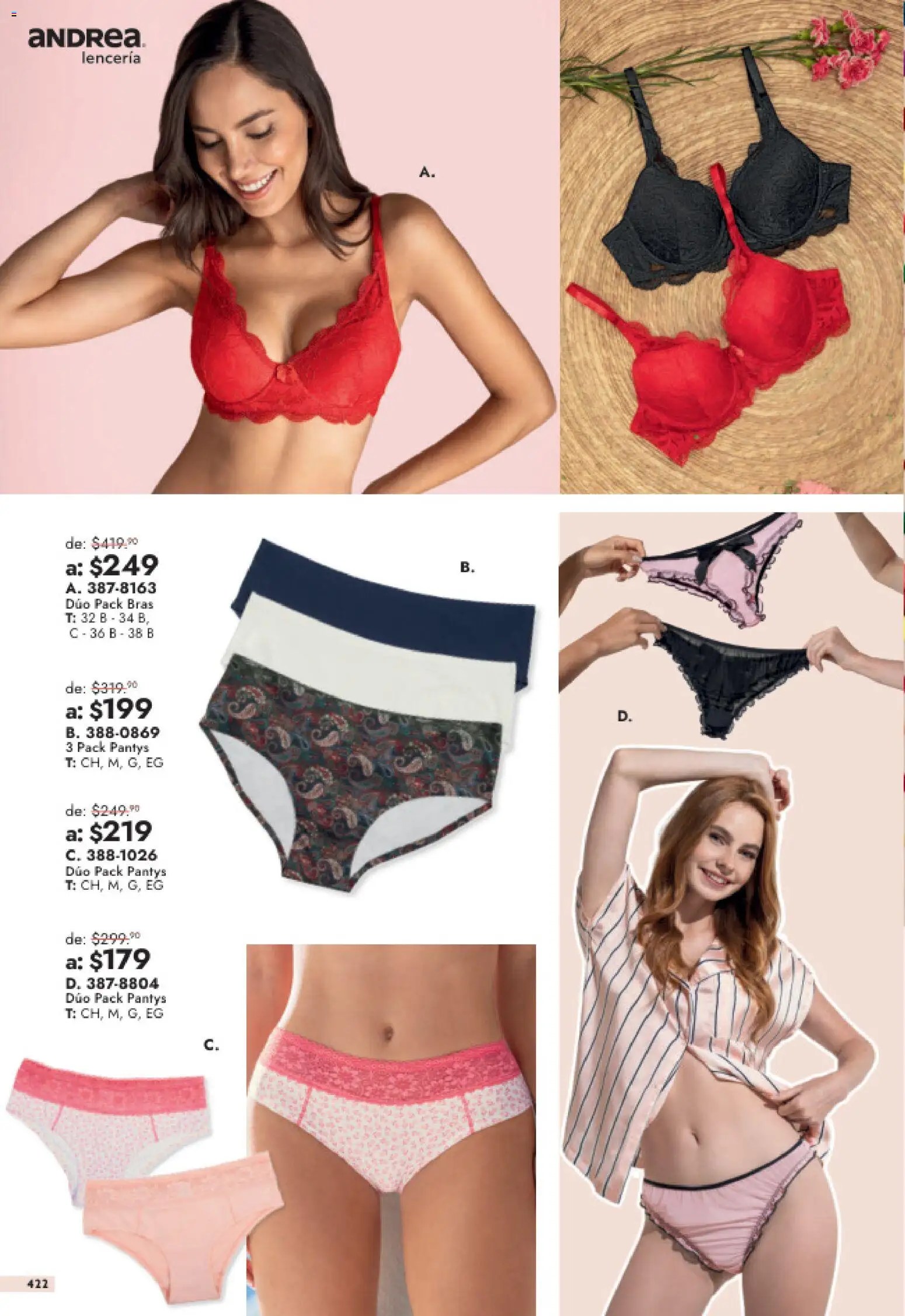 Vista previa las ofertas de la tienda Andrea - Andrea catálogo Outlet desde el 26/07/2026 