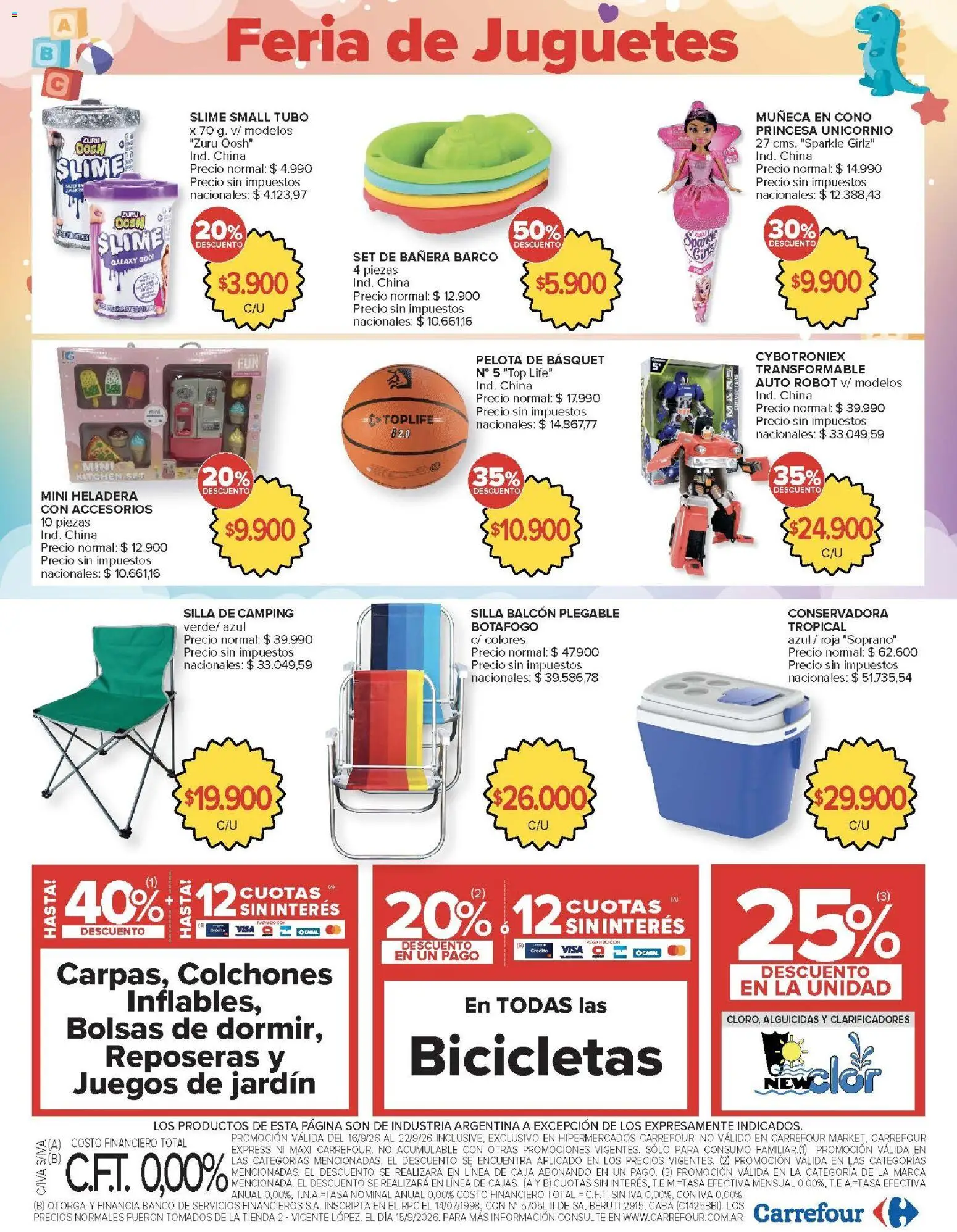 Vista previa del folleto de la tienda Carrefour válido desde el 16/09/2026 