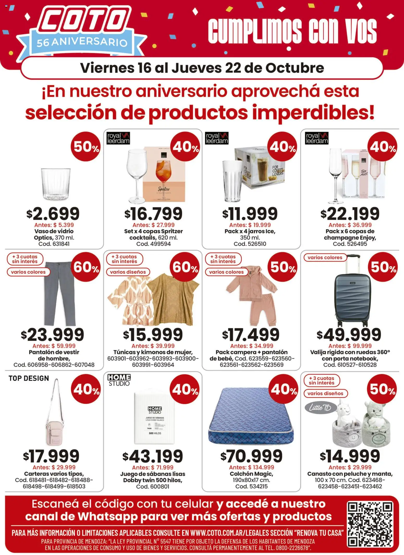 Vista previa del folleto de la tienda Coto válido desde el 16/10/2026 