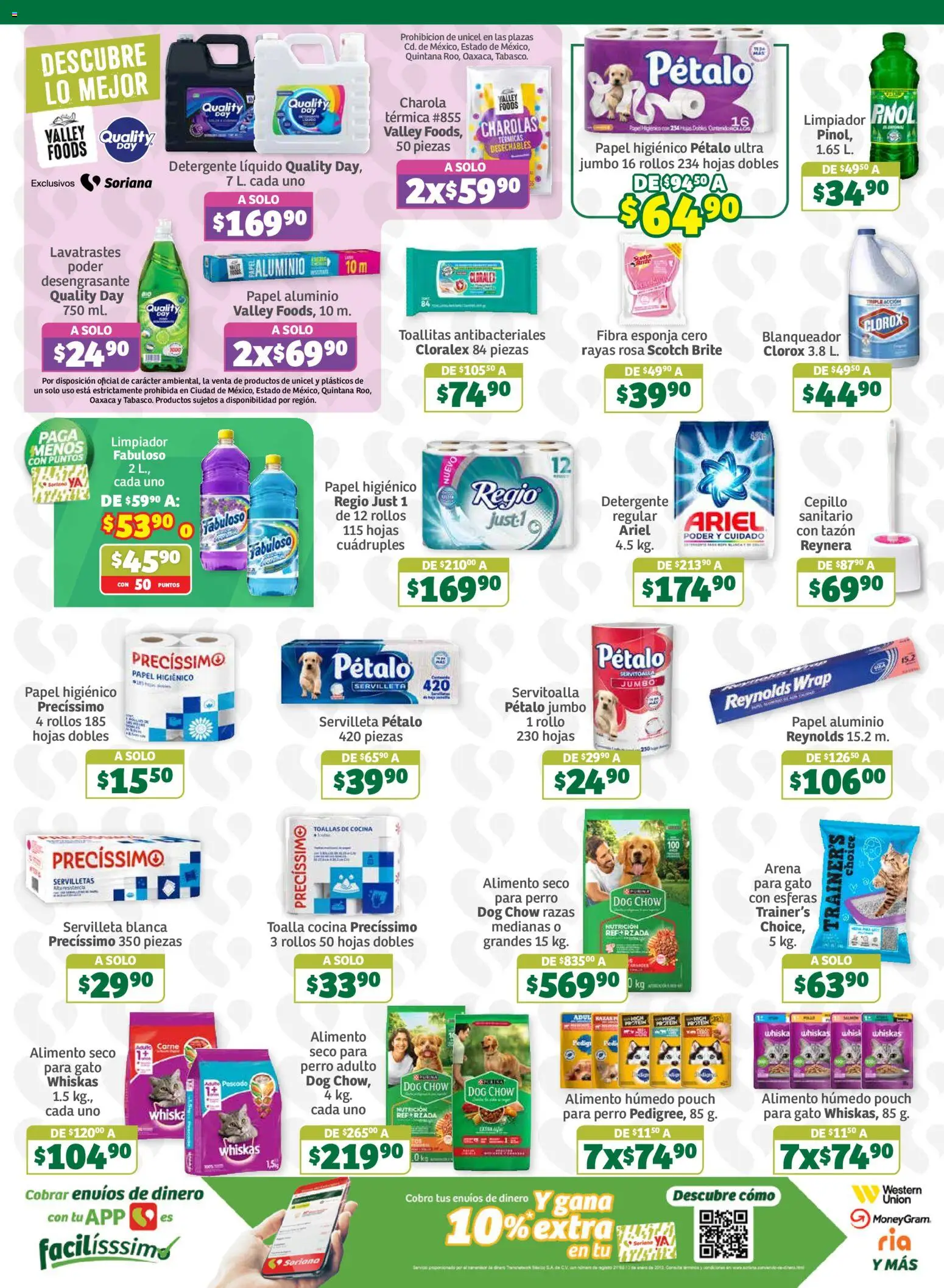 Vista previa las ofertas de la tienda Soriana - Soriana Súper - En México Oferta se dice Soriana desde el 02/10/2026 