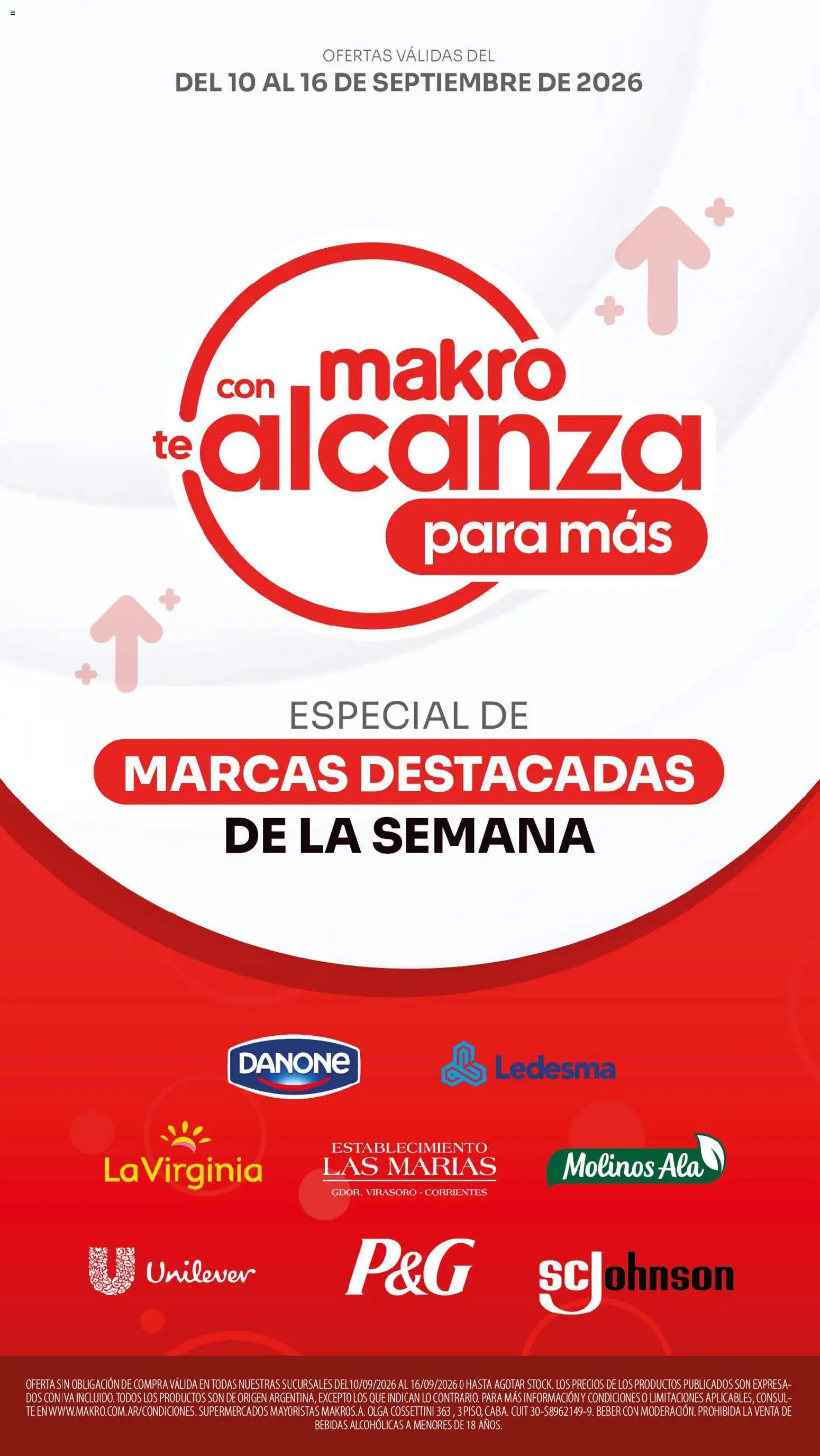 Vista previa del folleto de la tienda Makro válido desde el 10/09/2026 