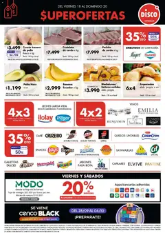 Vista previa del folleto de la tienda Disco válido desde el 18/09/2026 