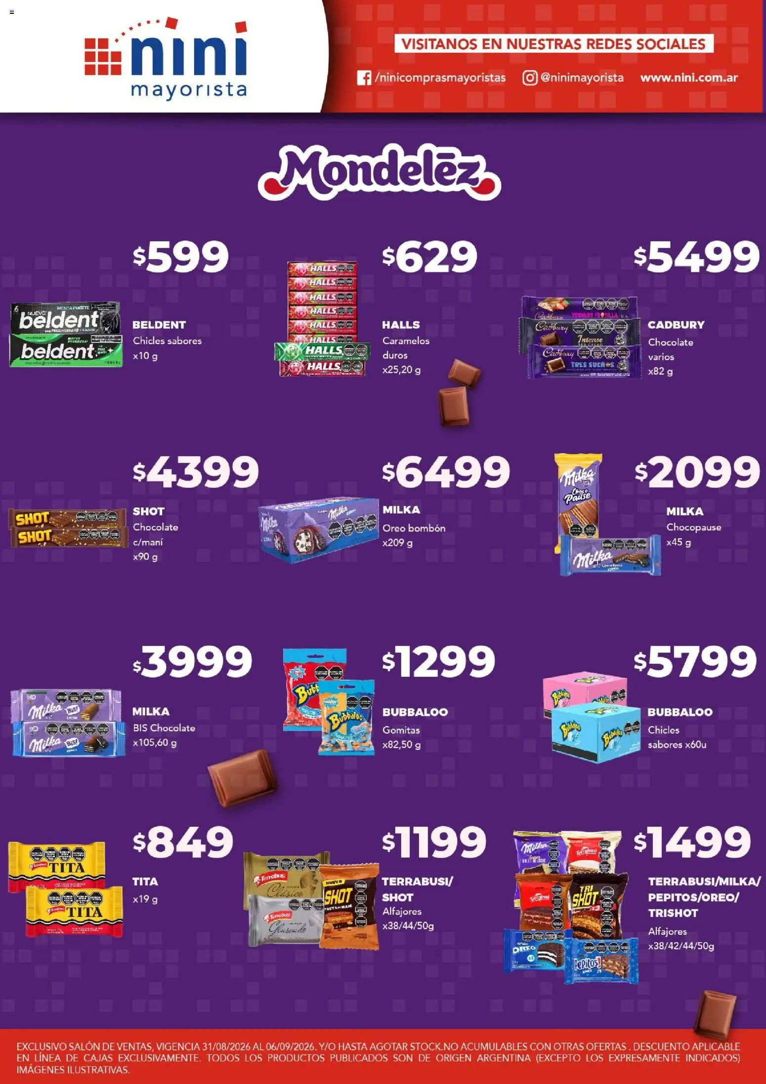 Vista previa del folleto de la tienda NINI Mayorista válido desde el 31/08/2026 