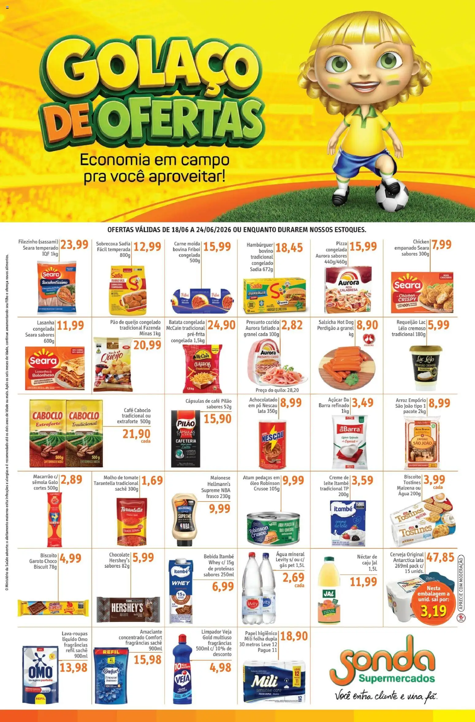 Pré-Visualização do folheto "Sonda - Ofertas da semana" da loja Sonda válido a partir de 18/06/2026