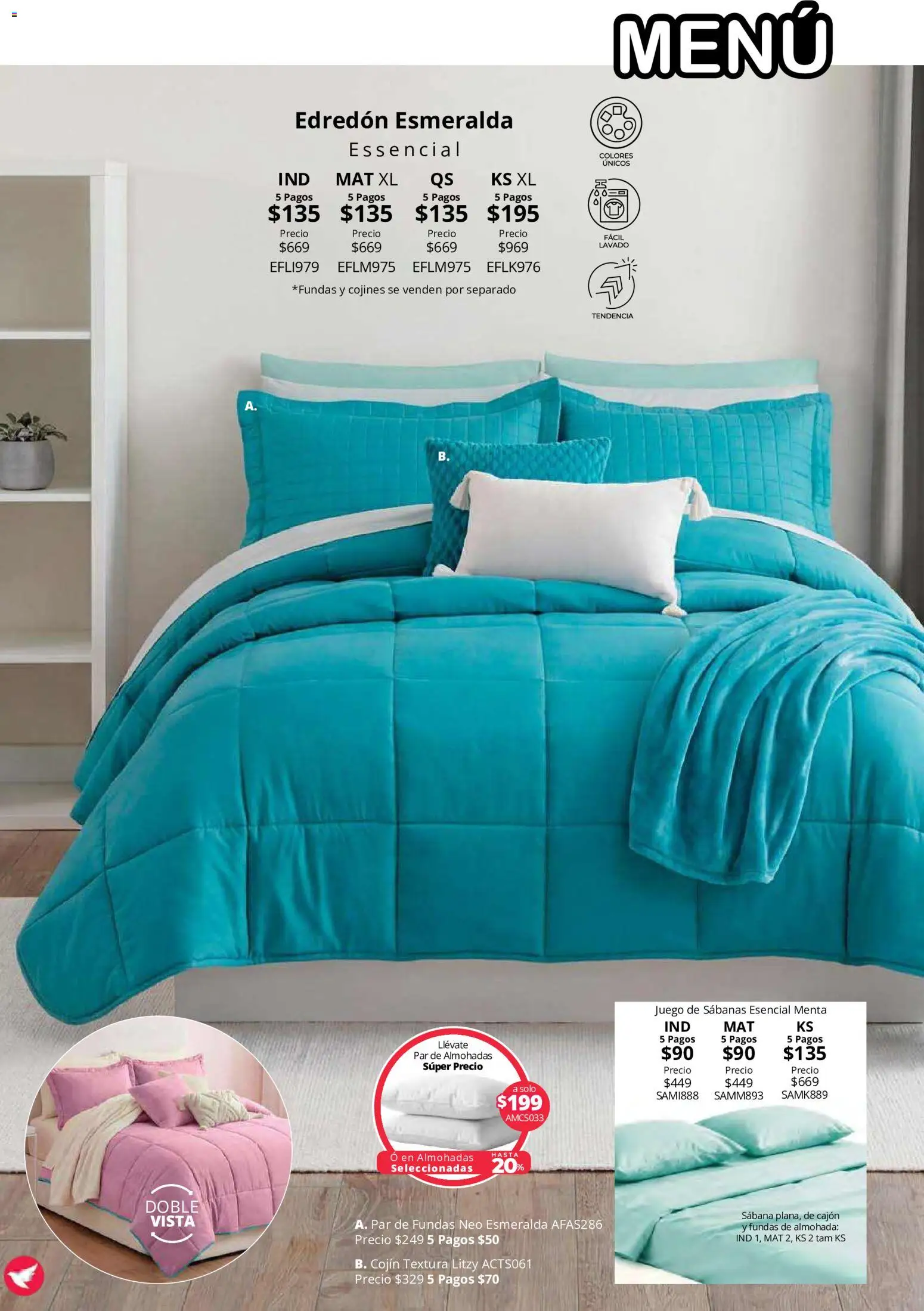 Vista previa las ofertas de la tienda Colchas Concord - Colchas Concord catálogo desde el 15/10/2026 