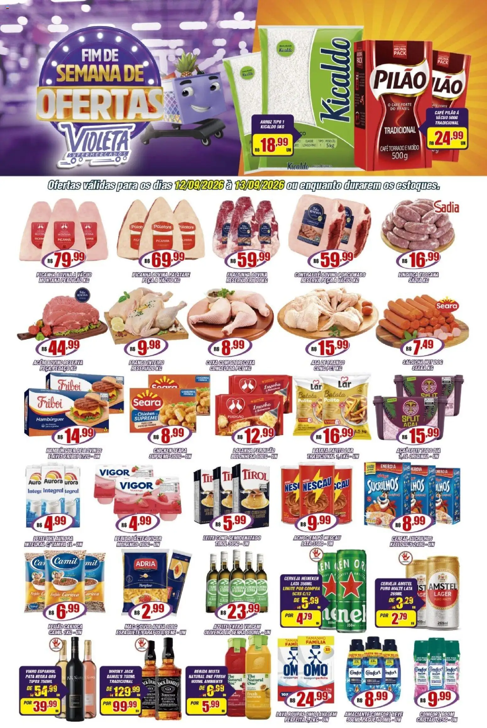 Ofertas Violeta Supermercados até 13/09/2026. - Página 1