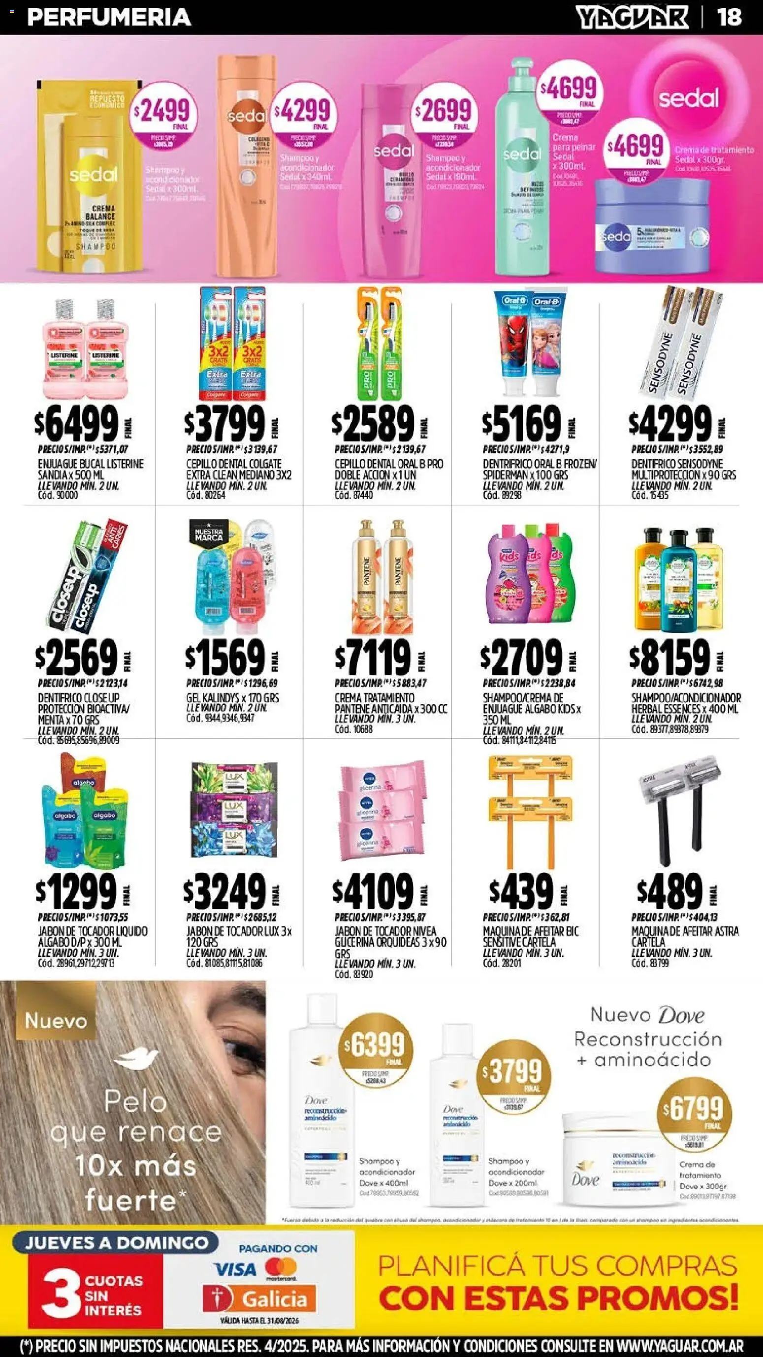 Vista previa del folleto de la tienda Yaguar válido desde el 03/08/2026 