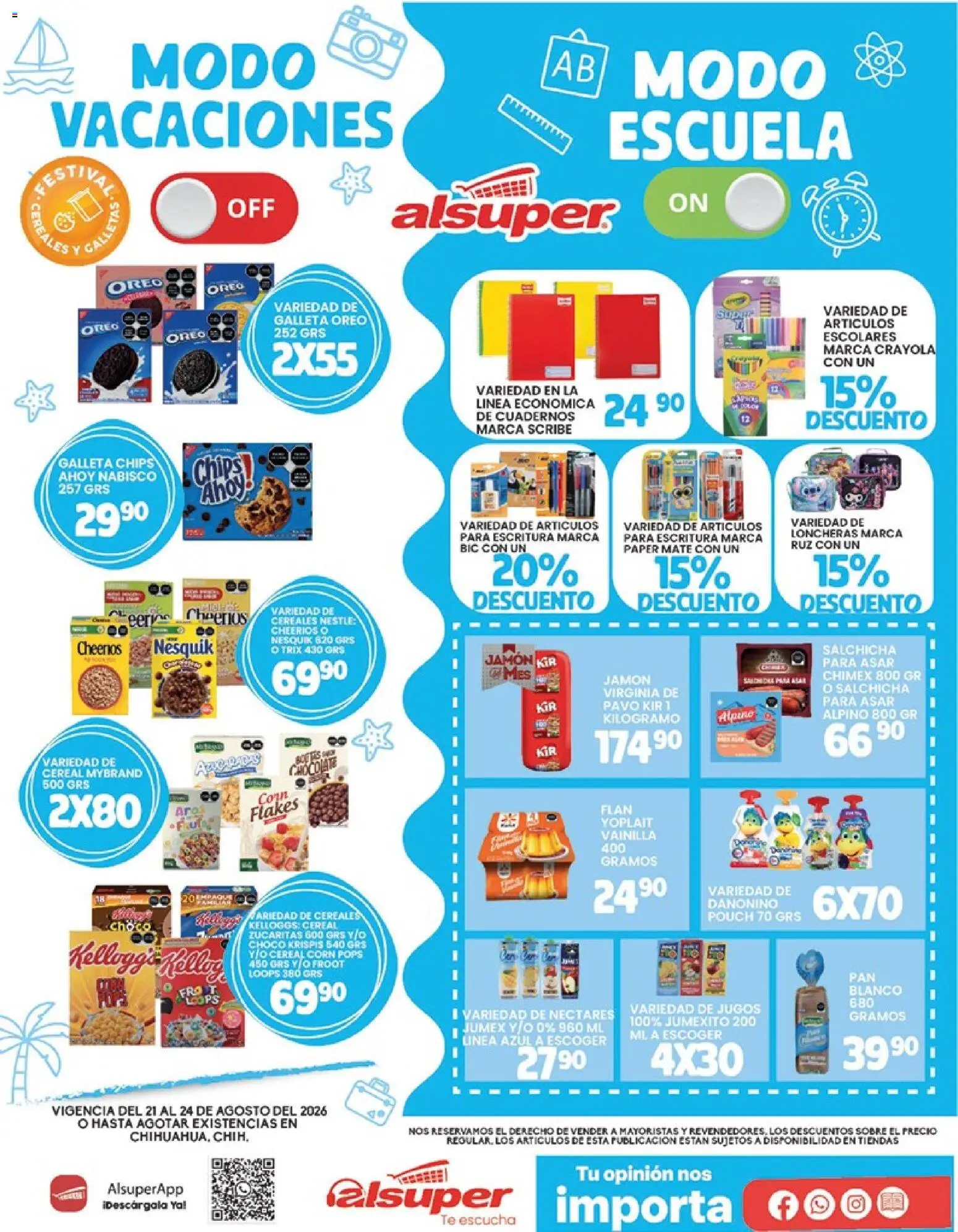 Vista previa las ofertas de la tienda Alsuper - Alsuper folleto desde el 21/08/2026 