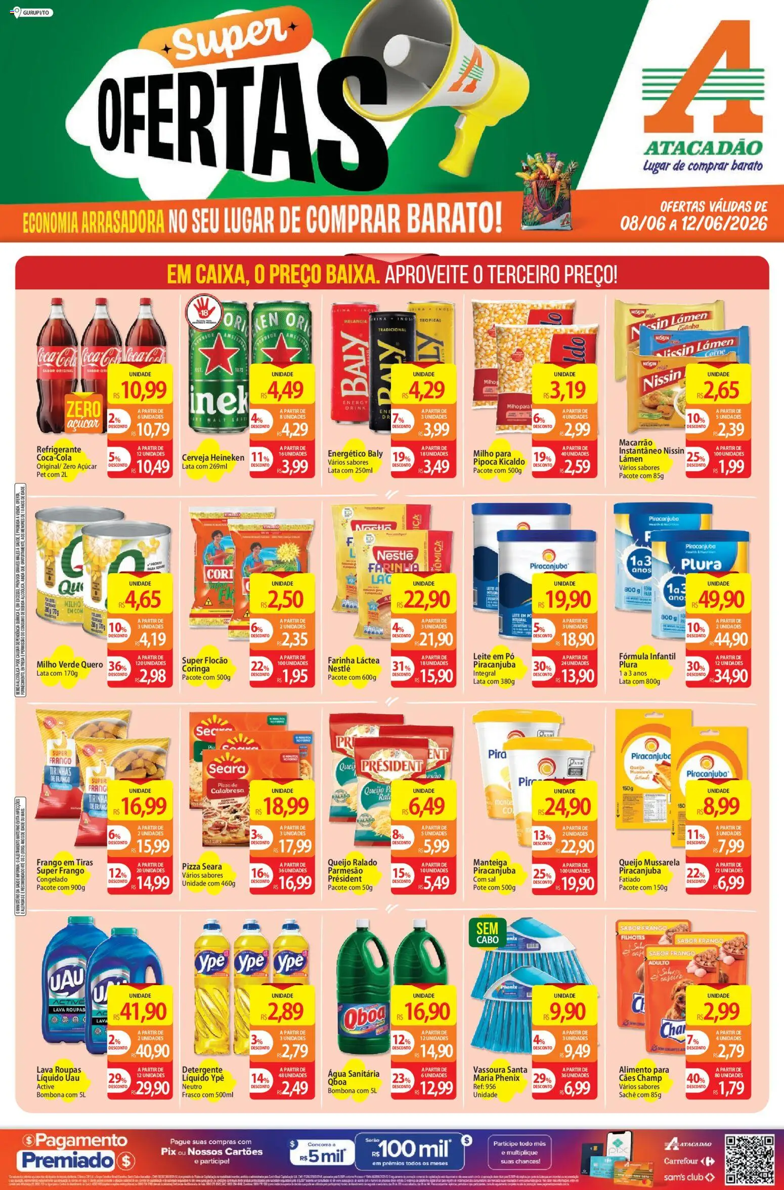 Pré-Visualização do folheto "Atacadão ofertas - TO" da loja Atacadão válido a partir de 08/06/2026