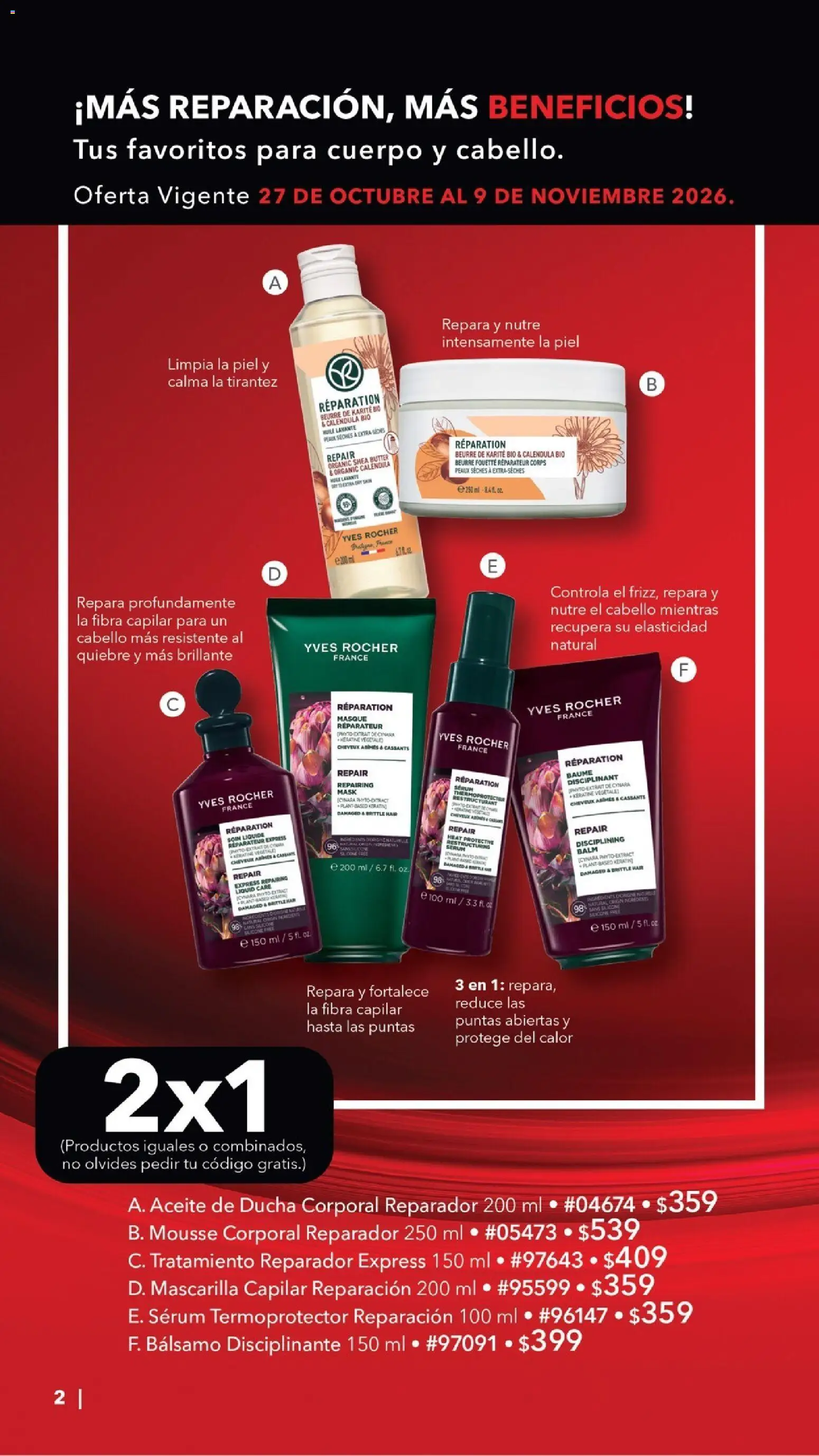 Vista previa las ofertas de la tienda Yves Rocher - Yves Rocher Buen Fin desde el 27/10/2026 