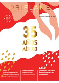 Vista previa las ofertas de la tienda Oriflame - Oriflame campaña 11 2026 desde el 01/08/2026 