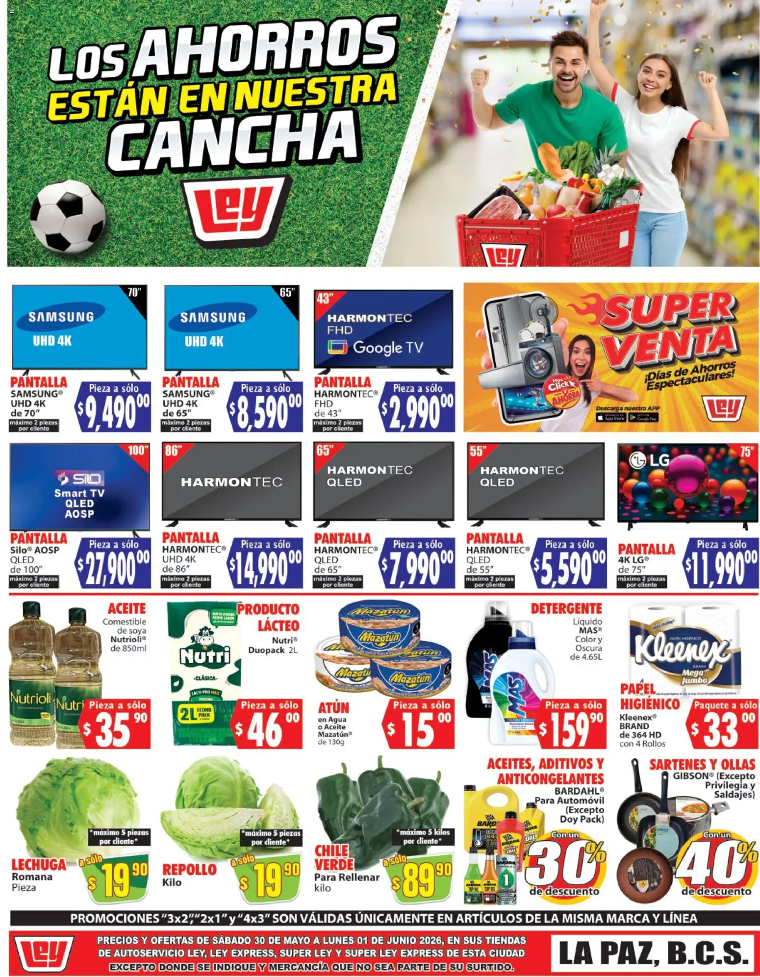 Vista previa las ofertas de la tienda Casa Ley - Casa Ley folleto Autoservicio La Paz, BCS desde el 30/05/2026 