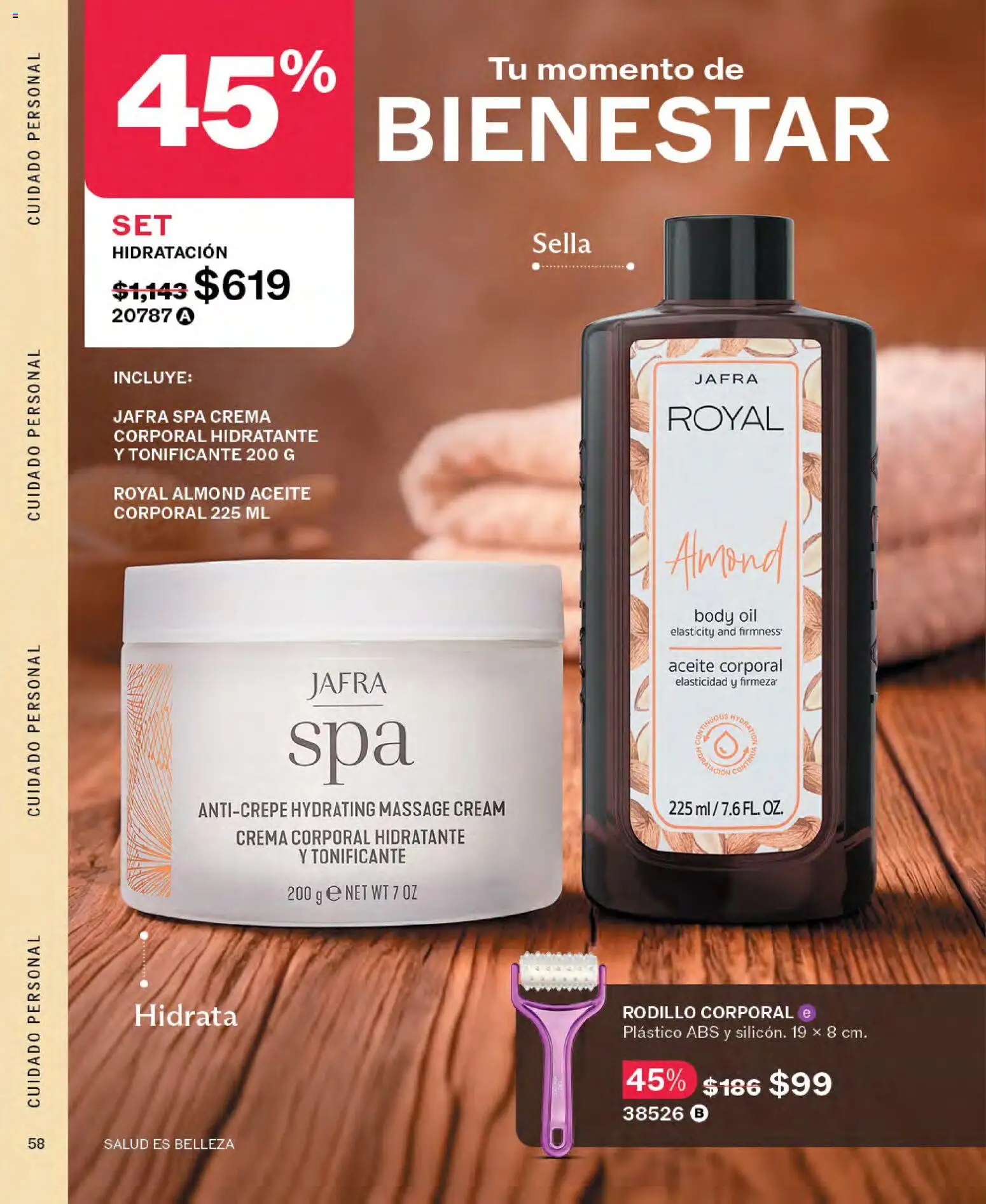 Vista previa las ofertas de la tienda JAFRA - JAFRA catálogo desde el 01/10/2026 - Crema, Aceite, Body, Crema corporal, Rodillo, Aceite corporal