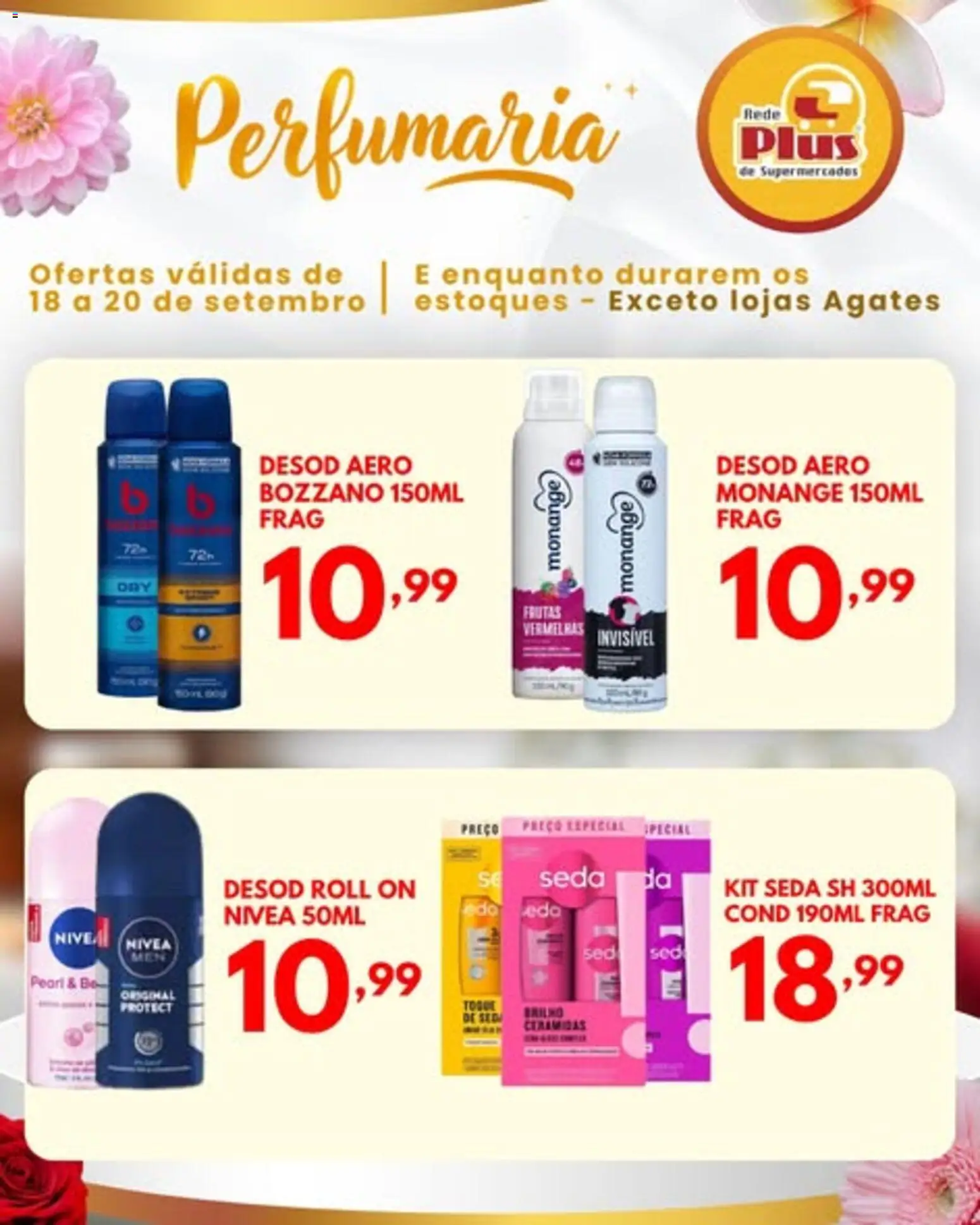 Pré-Visualização do folheto "Rede Plus Supermercados ofertas Perfumaria e Limpeza" da loja Rede Plus Supermercados válido a partir de 18/09/2026