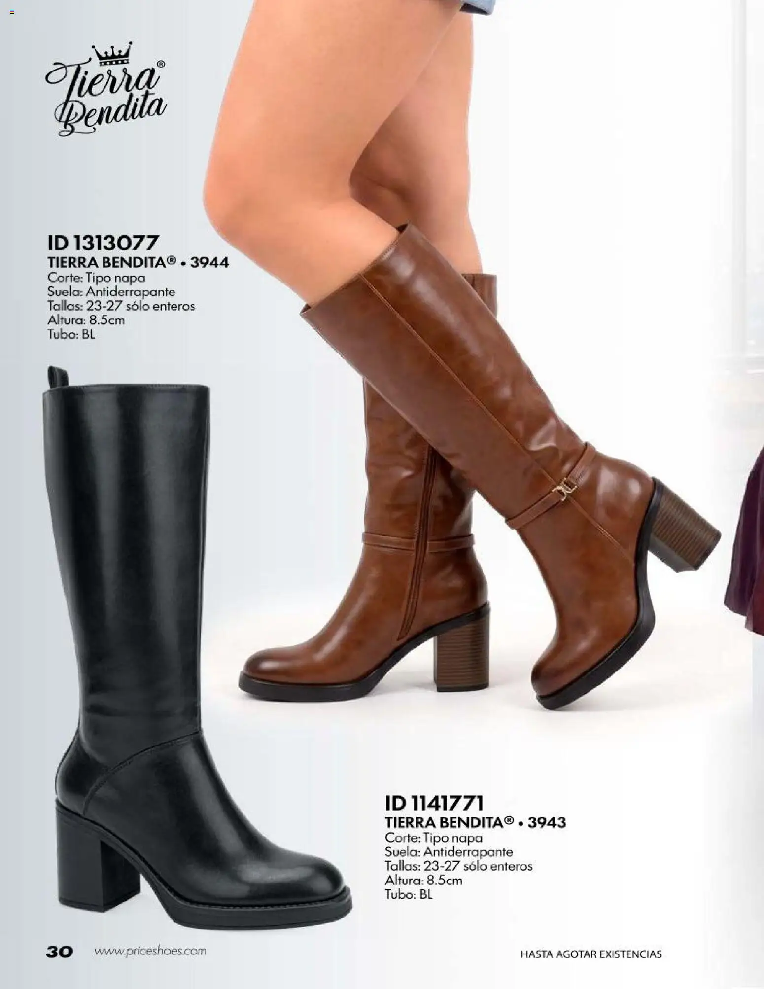 Vista previa las ofertas de la tienda Price Shoes - Price Shoes catálogo Botas Largas desde el 20/10/2026 