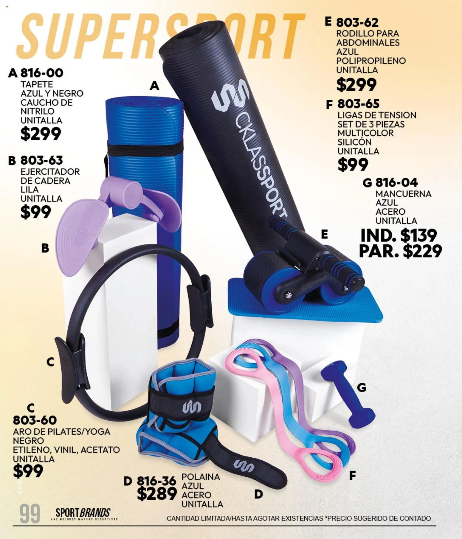 Vista previa las ofertas de la tienda Cklass - Cklass catálogo Sportbrands Dama Invierno desde el 11/09/2026 
