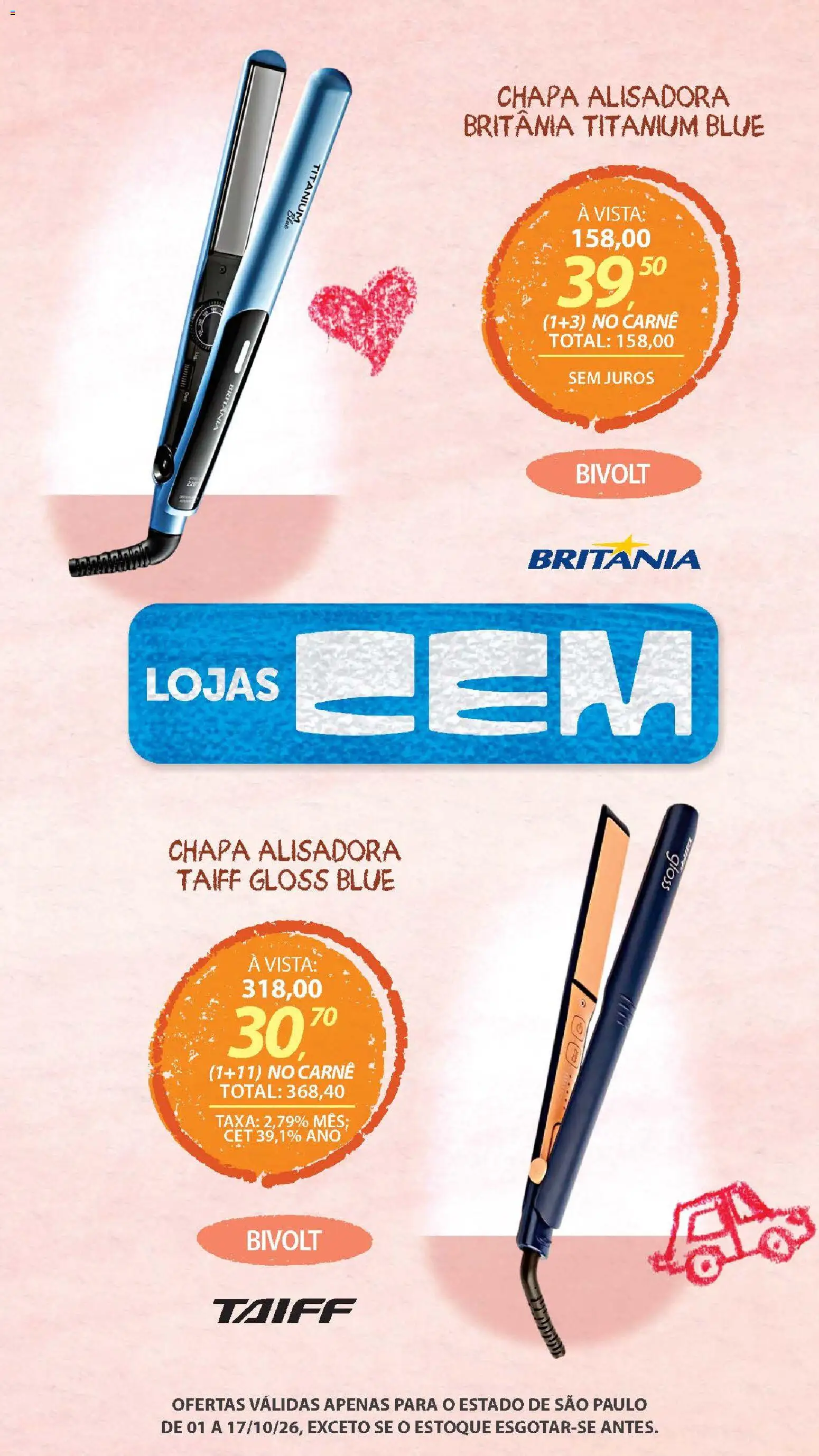 Ofertas Lojas Cem até 17/10/2026. - Página 136