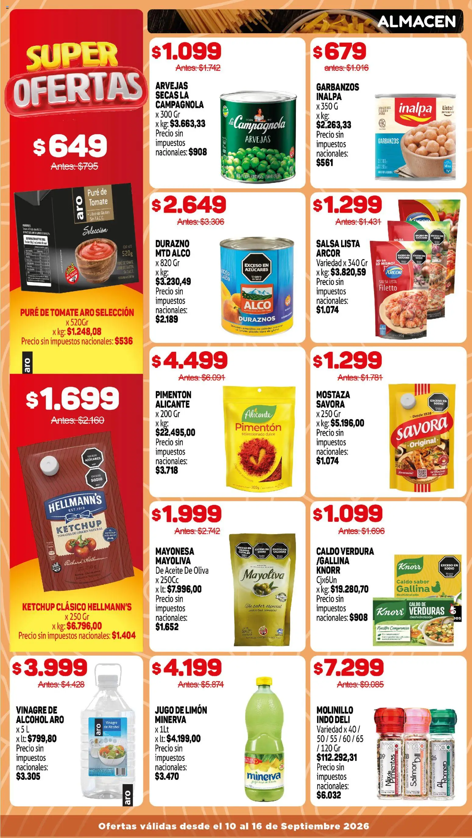 Vista previa del folleto de la tienda Makro válido desde el 10/09/2026 