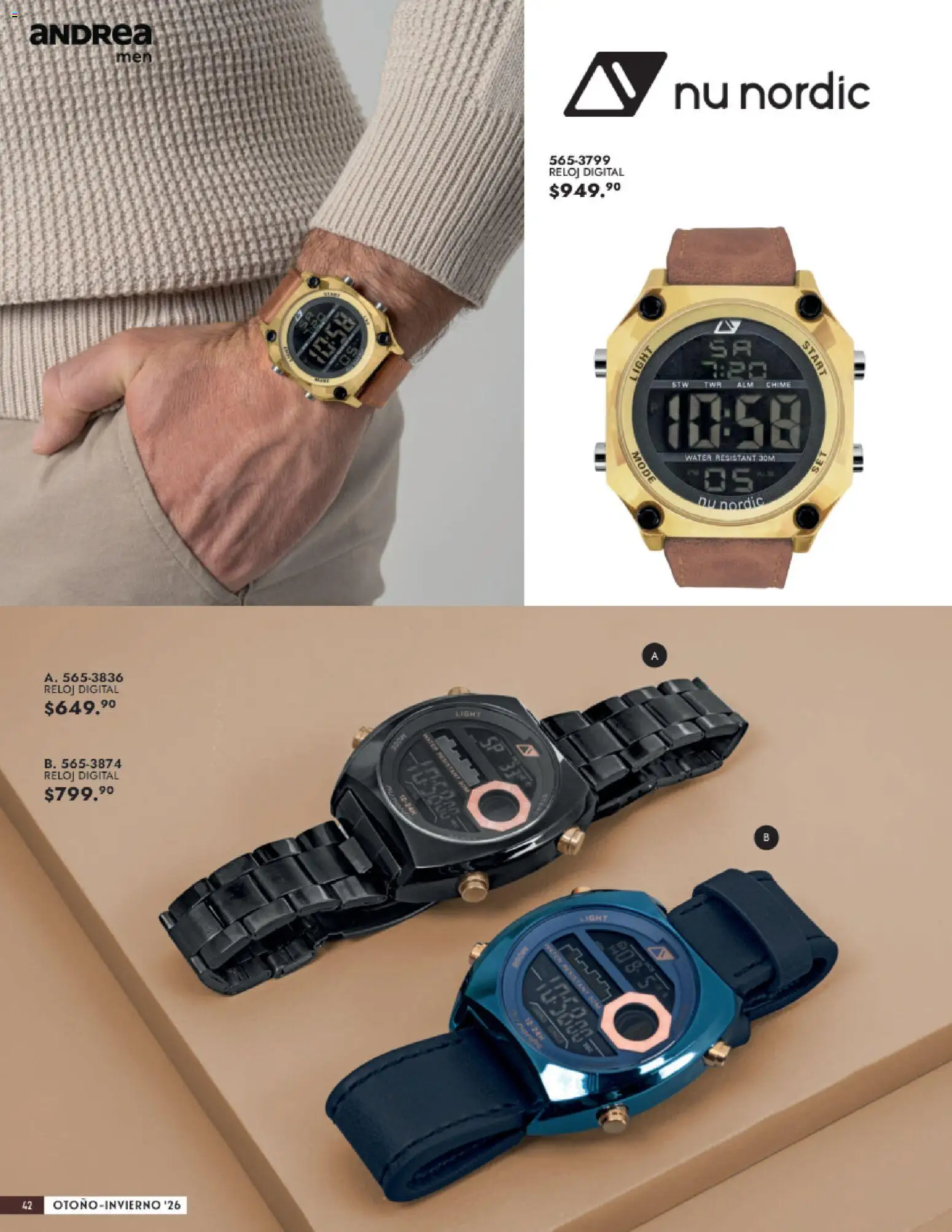 Vista previa las ofertas de la tienda Andrea - Andrea catálogo Accesorios para todos desde el 23/08/2026 