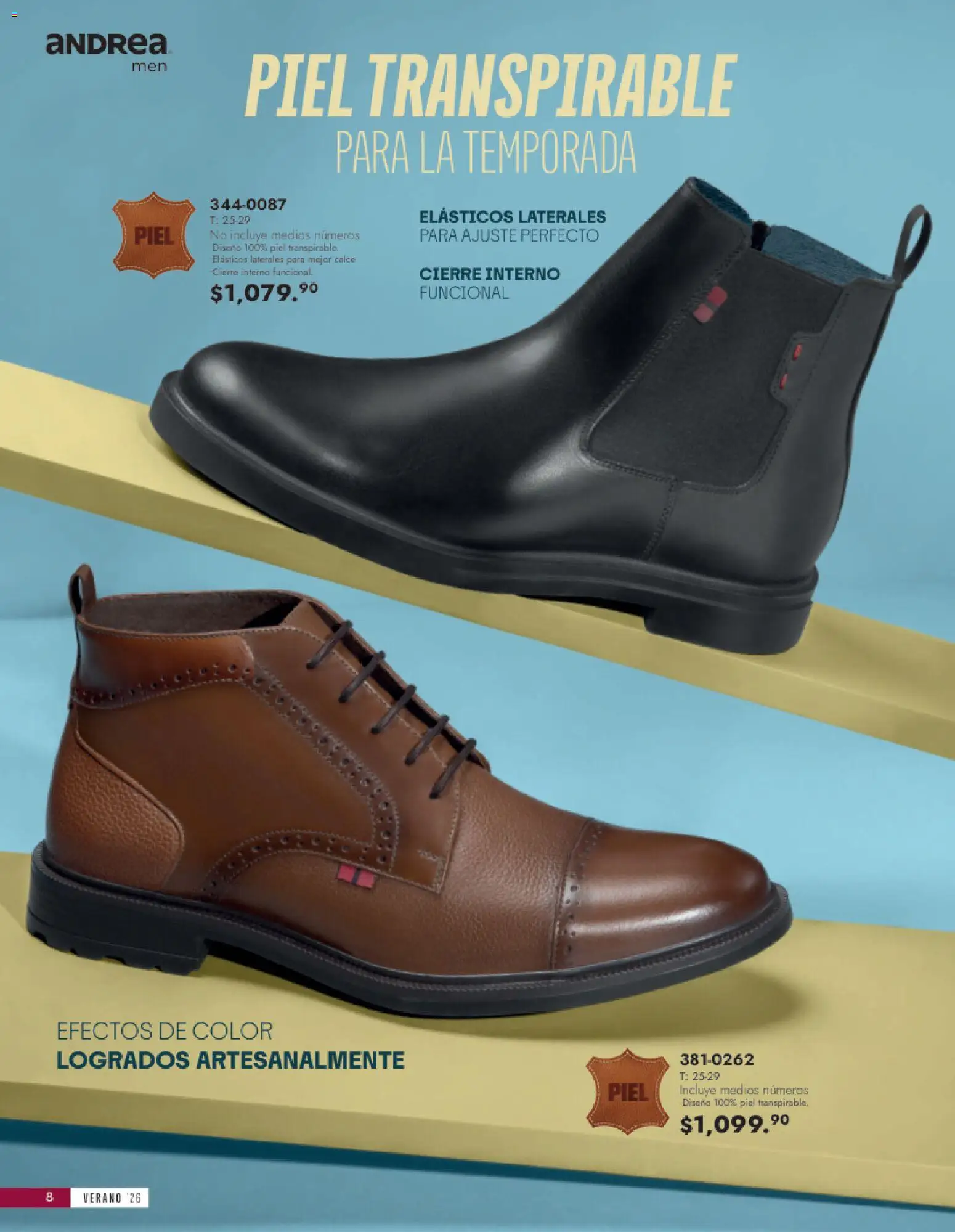 Vista previa las ofertas de la tienda Andrea - Andrea catálogo Calzado Caballero desde el 24/05/2026 