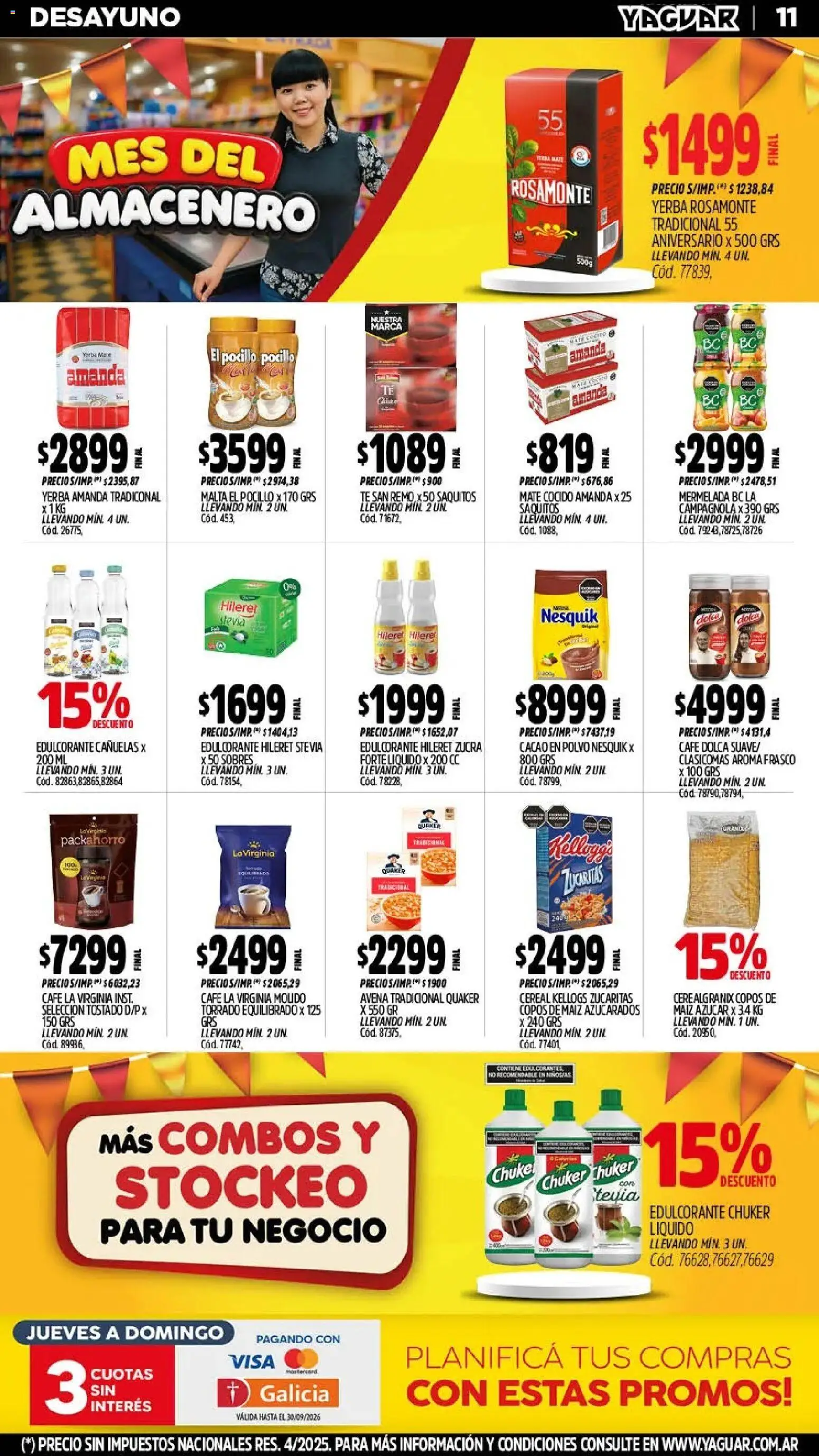 Vista previa del folleto de la tienda Yaguar válido desde el 21/09/2026 