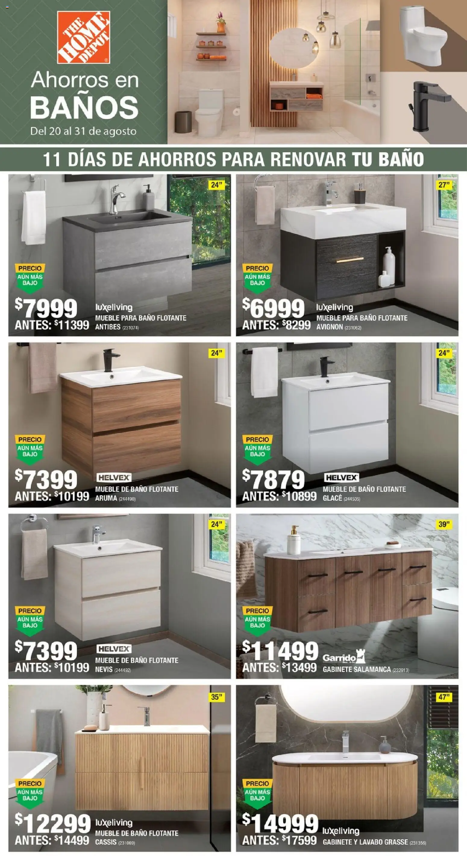 Vista previa las ofertas de la tienda Home Depot - Home Depot catálogo desde el 13/08/2026 