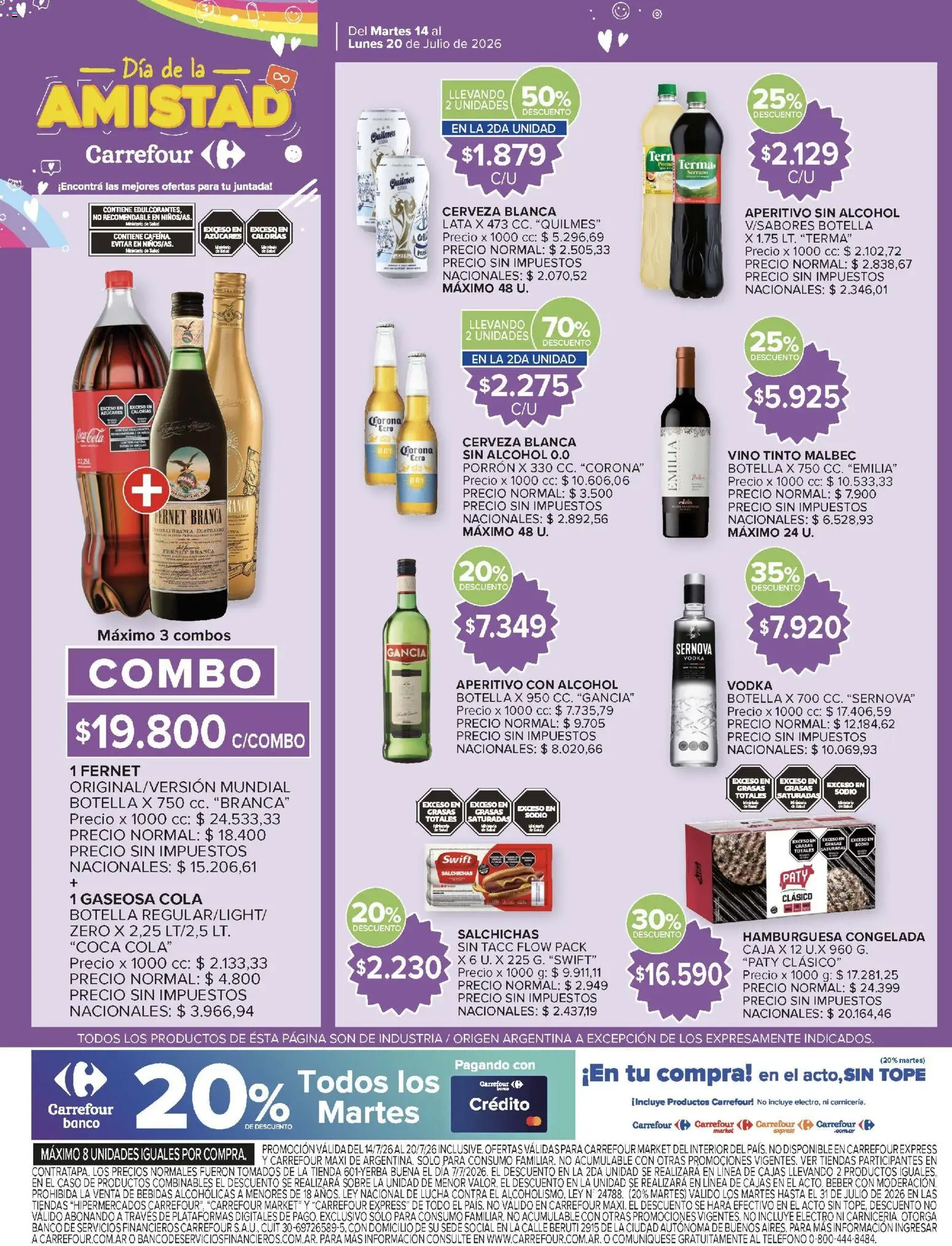 Vista previa del folleto de la tienda Carrefour válido desde el 14/07/2026 