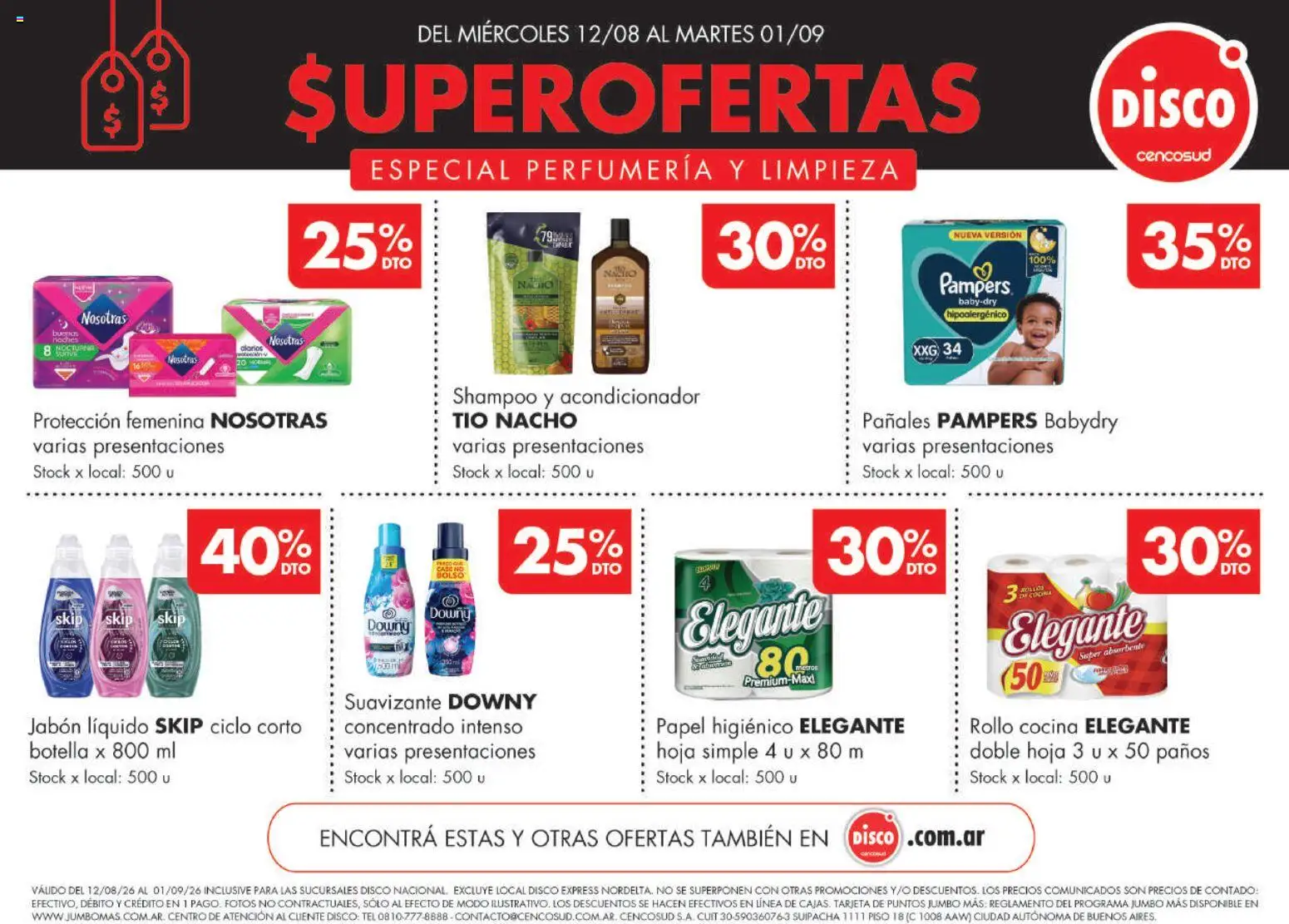 Vista previa del folleto de la tienda Disco válido desde el 14/08/2026 