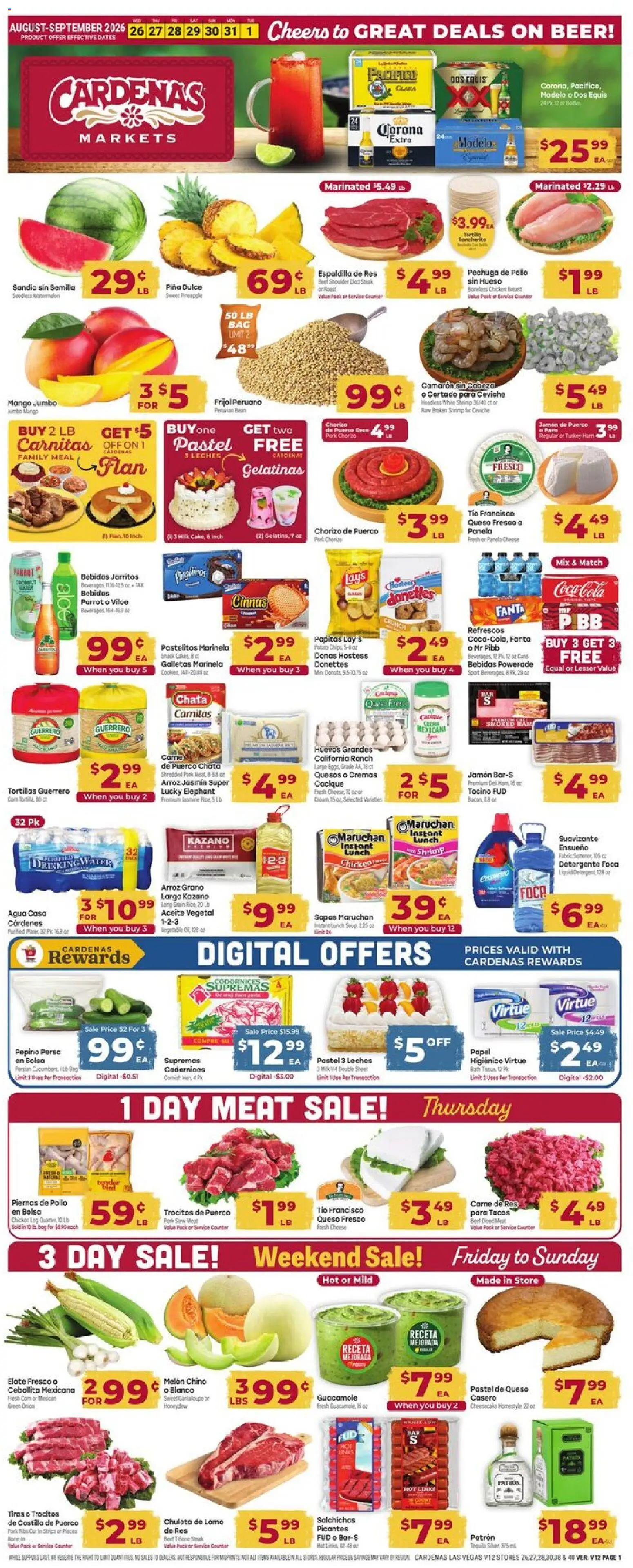 Ad Preview of Cardenas Cardenas Weekly Ad from 08/26/2026