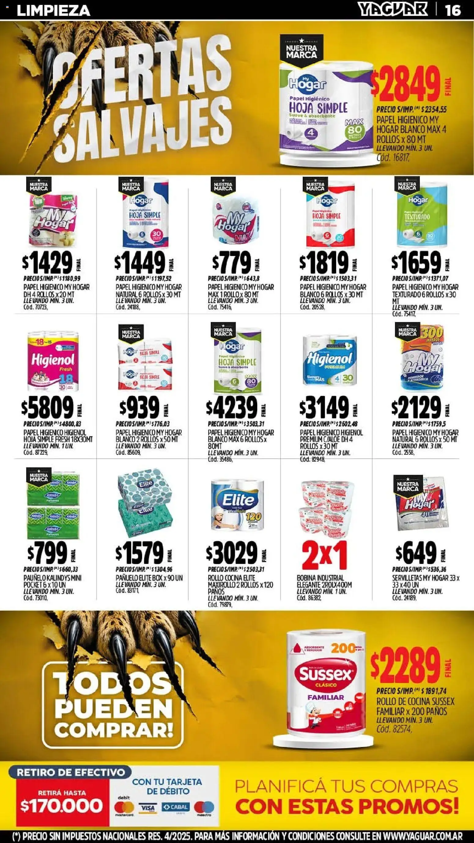 Vista previa del folleto de la tienda Yaguar válido desde el 10/08/2026 