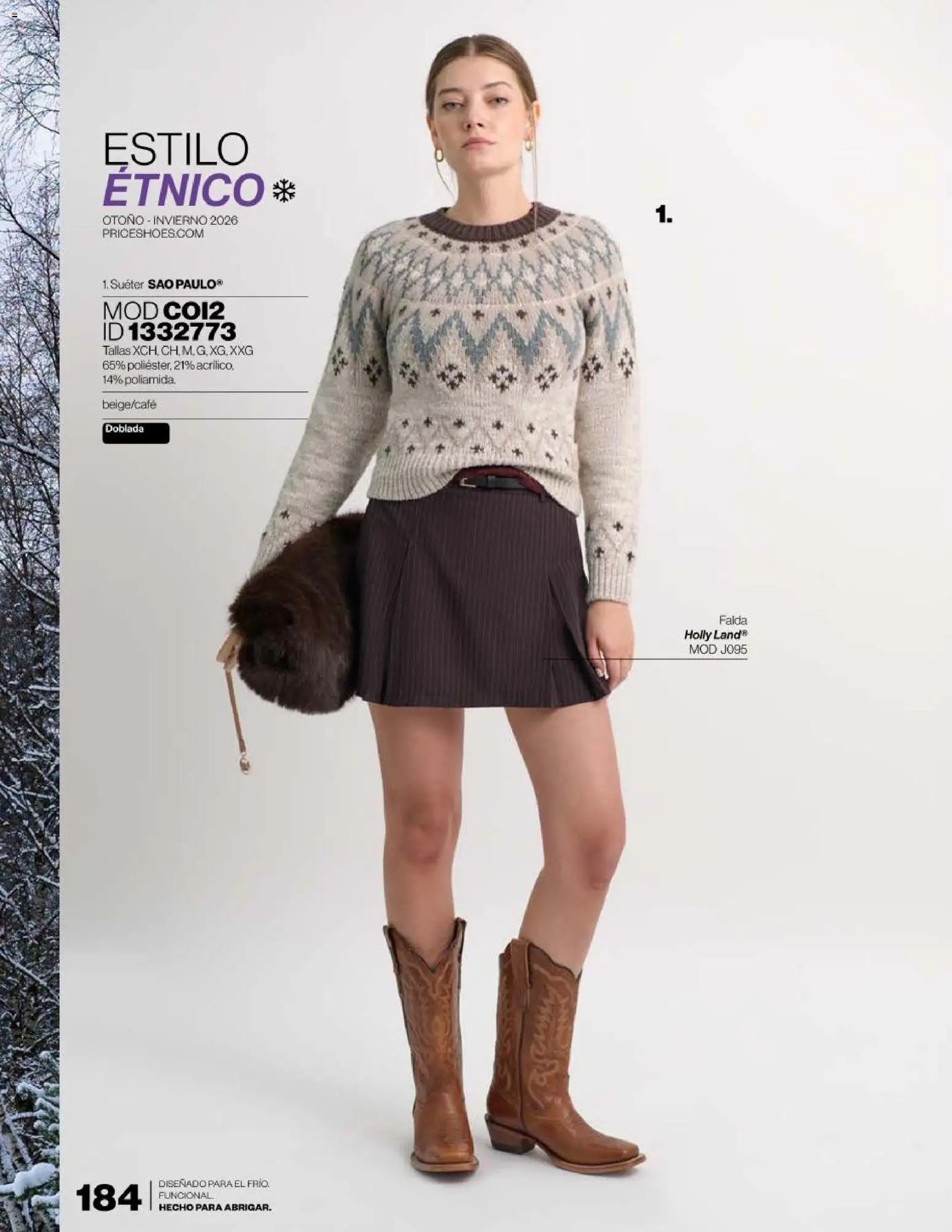 Vista previa las ofertas de la tienda Price Shoes - Price Shoes catálogo Abrigador desde el 16/09/2026 - Suéter, Falda