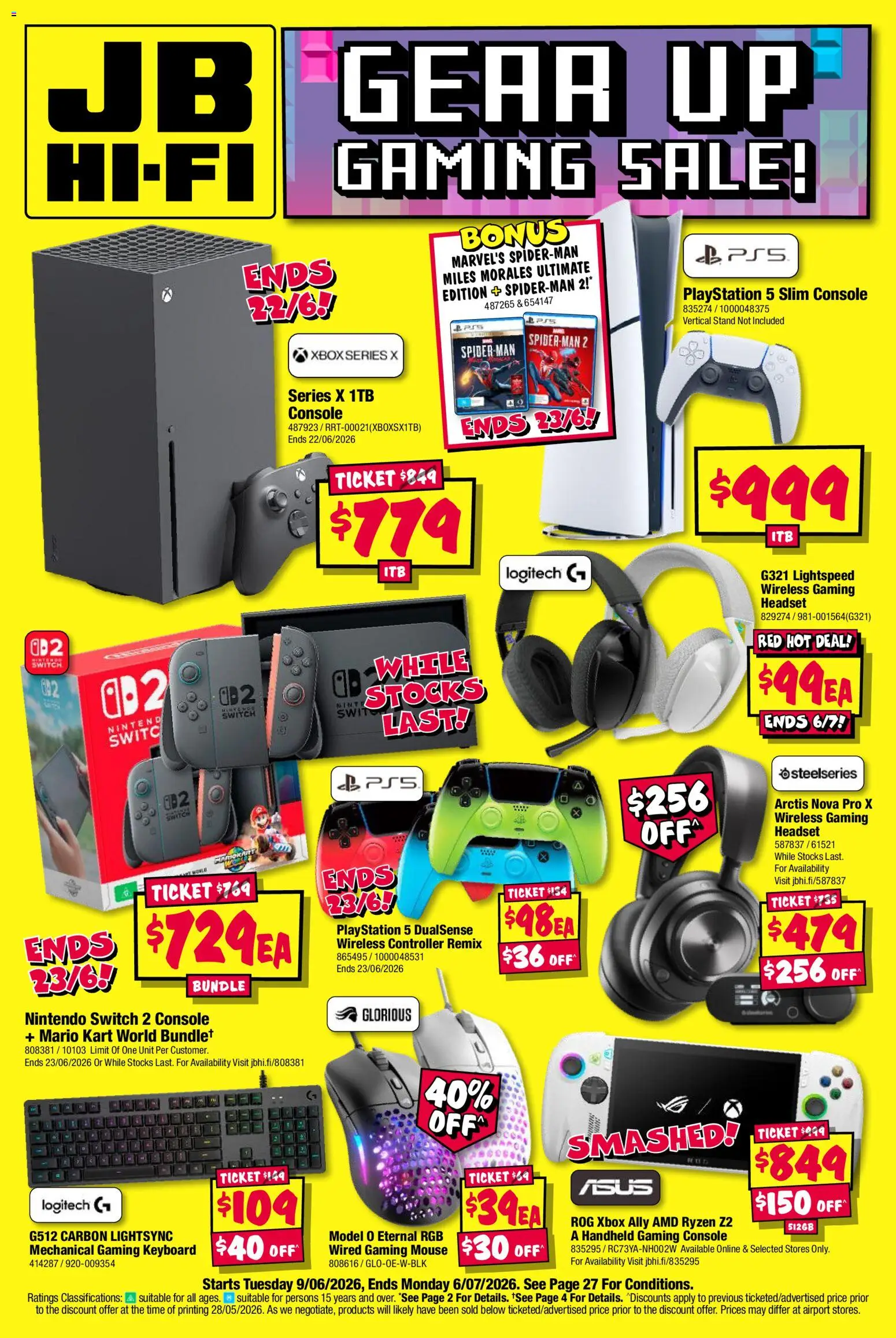 Preview of catalogue JB Hi-Fi catalogue from shop JB Hi-Fi valid 09/06/2026