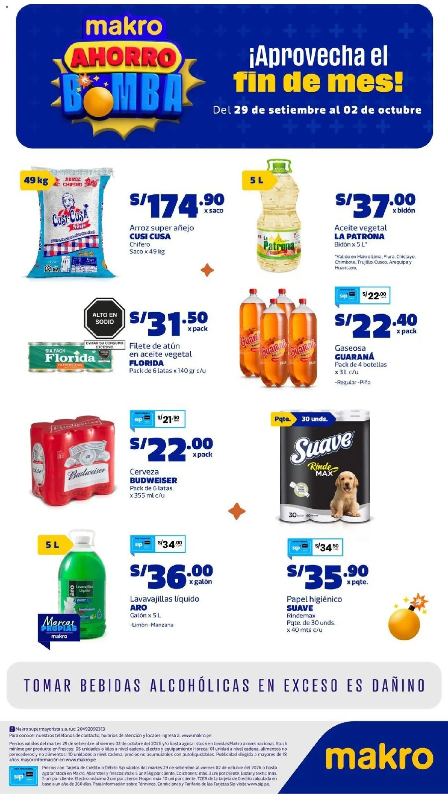 Vista previa de Catálogo Makro - Volante de la tienda Makro válido desde 29/09/2026