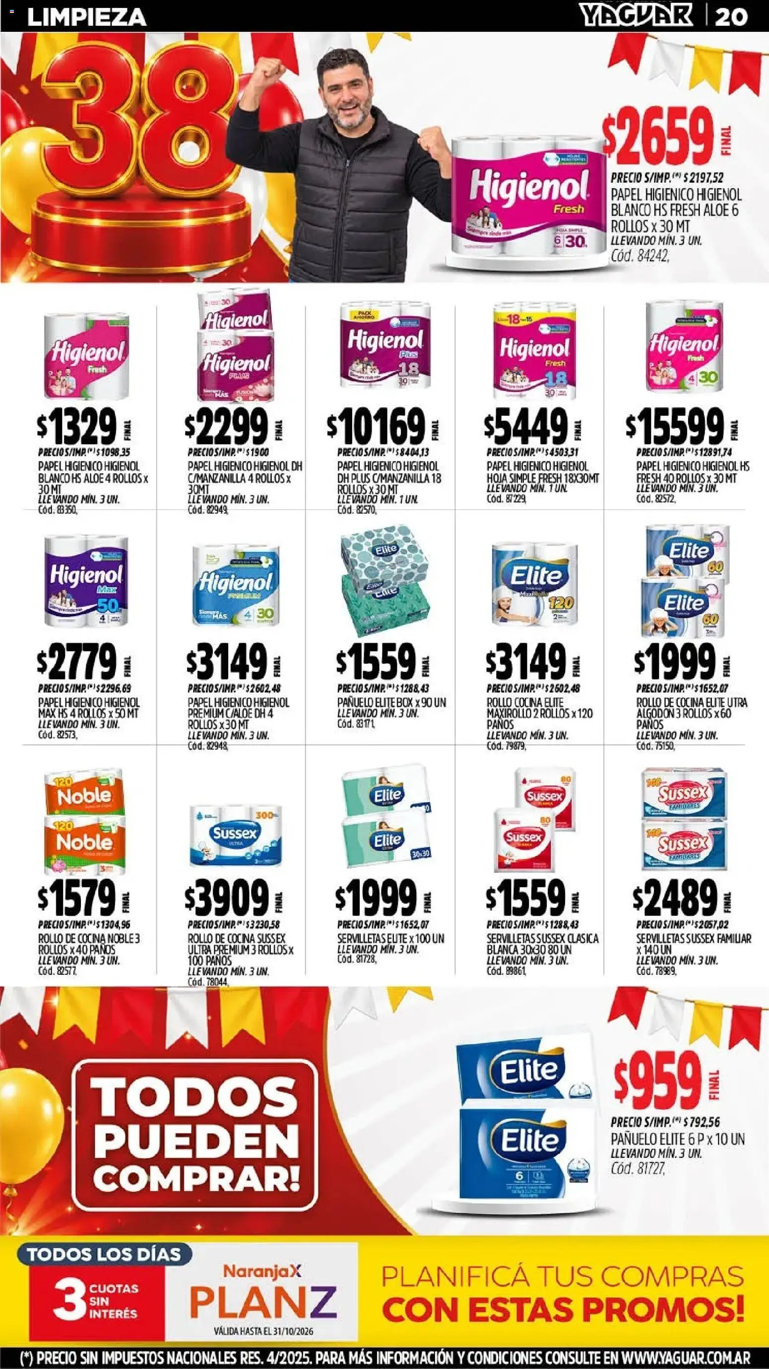 Vista previa del folleto de la tienda Yaguar válido desde el 12/10/2026 