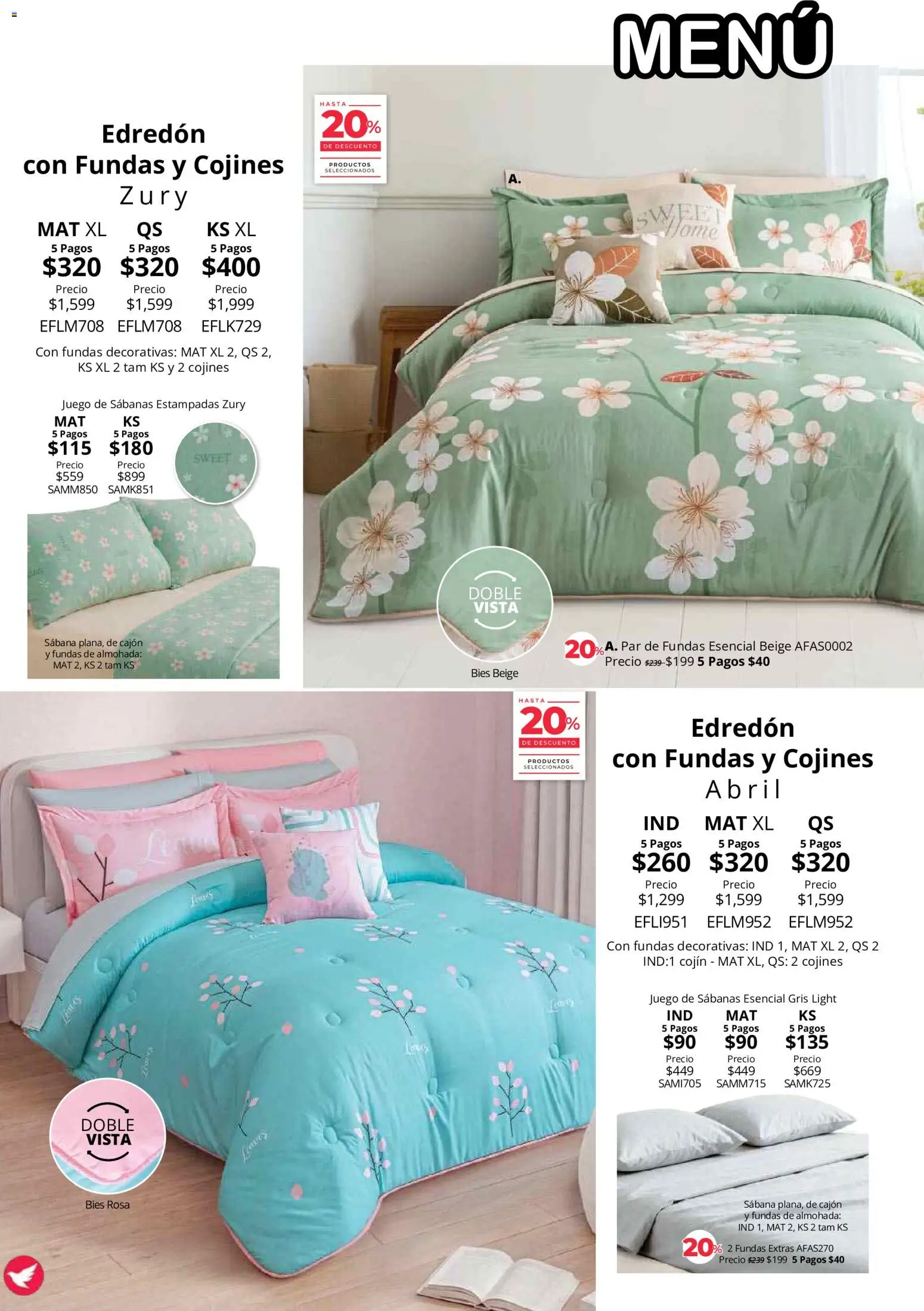 Vista previa las ofertas de la tienda Colchas Concord - Colchas Concord catálogo desde el 01/08/2026 