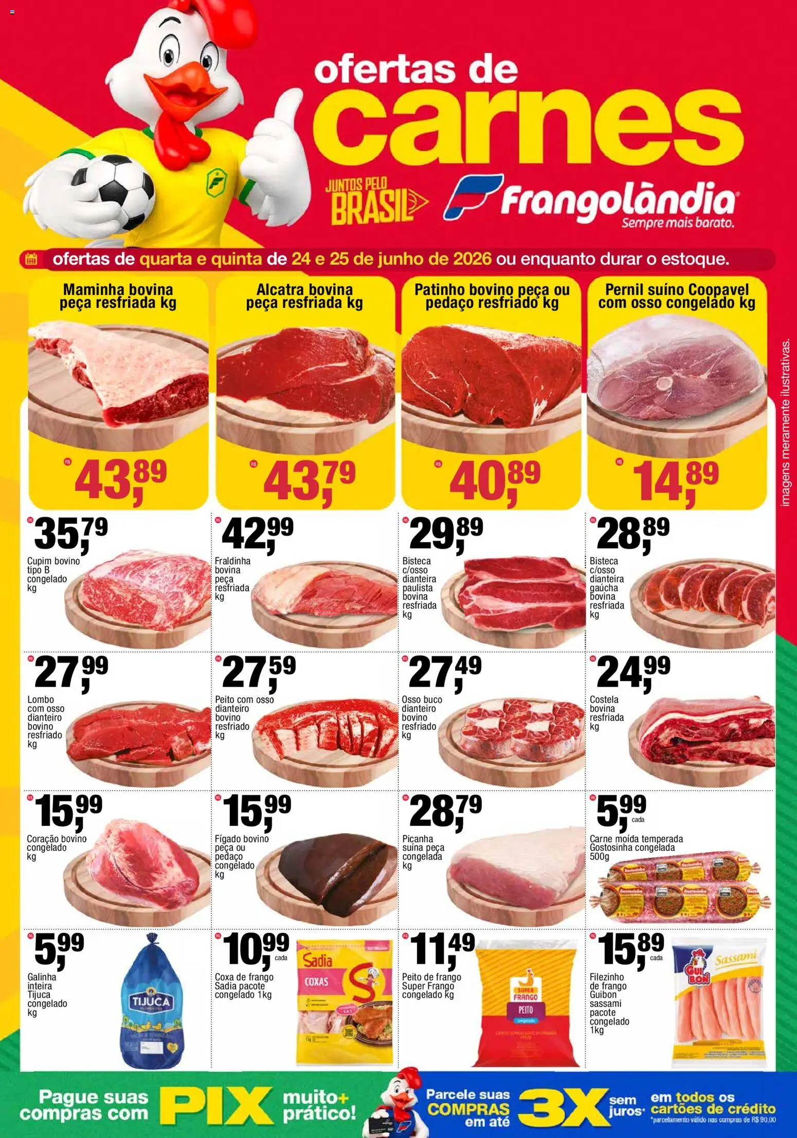 Pré-Visualização do folheto "Frangolândia - Ofertas da semana" da loja Frangolândia válido a partir de 24/06/2026