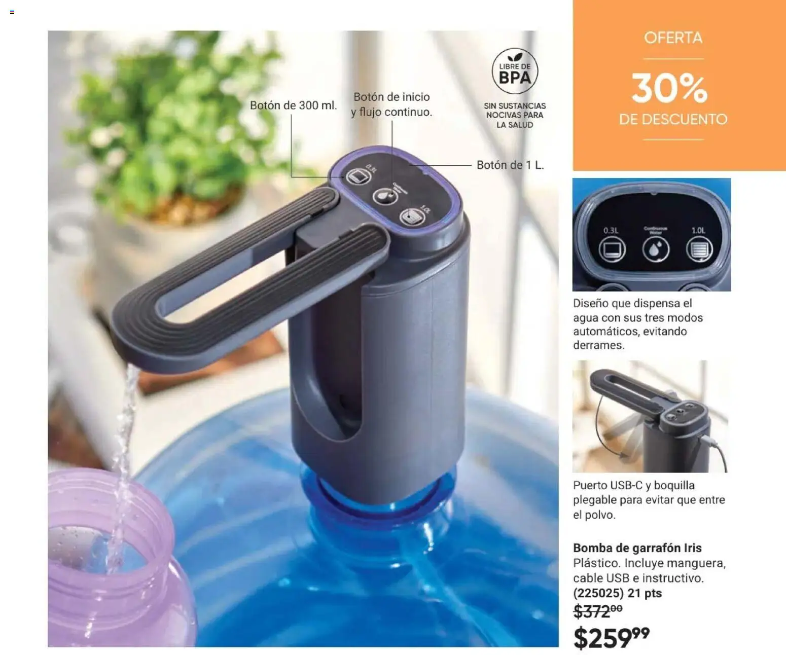 Vista previa las ofertas de la tienda AVON - AVON Casa & Estilo 8 2026 desde el 08/05/2026 - Agua, Usb, Cable, Cable USB