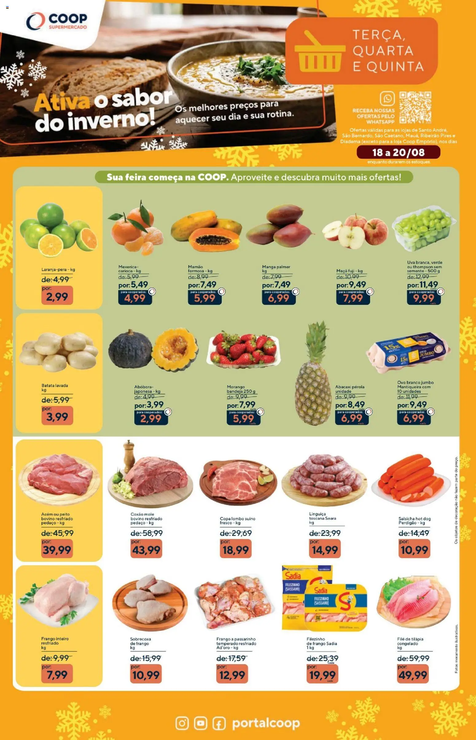 Pré-Visualização do folheto "Coop - Ofertas da semana" da loja Coop válido a partir de 17/08/2026