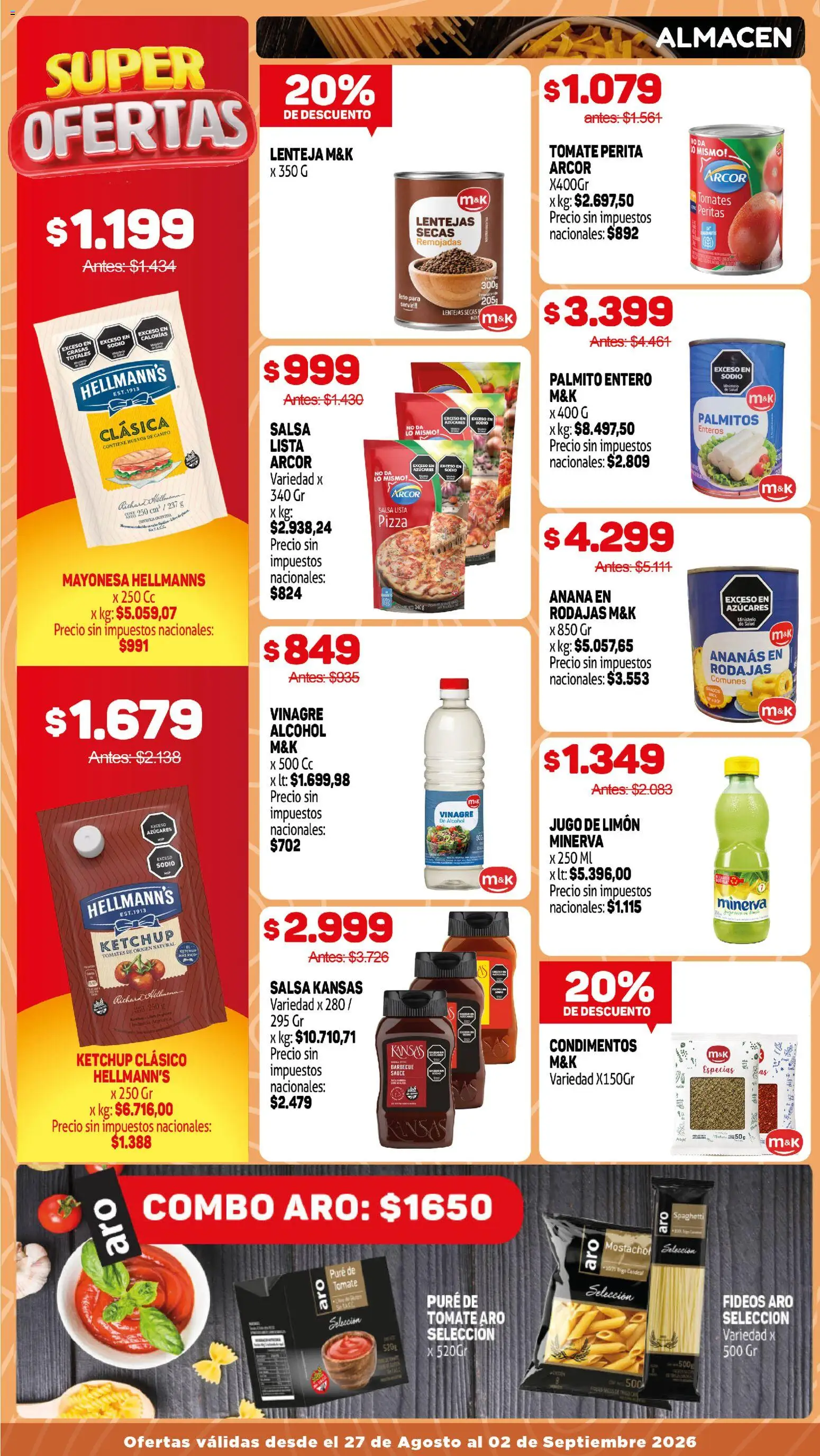 Vista previa del folleto de la tienda Makro válido desde el 27/08/2026 