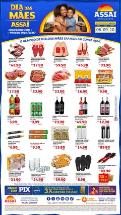 Pré-Visualização do folheto "Assaí Atacadista ofertas - SE" da loja Assaí Atacadista válido a partir de 08/05/2026