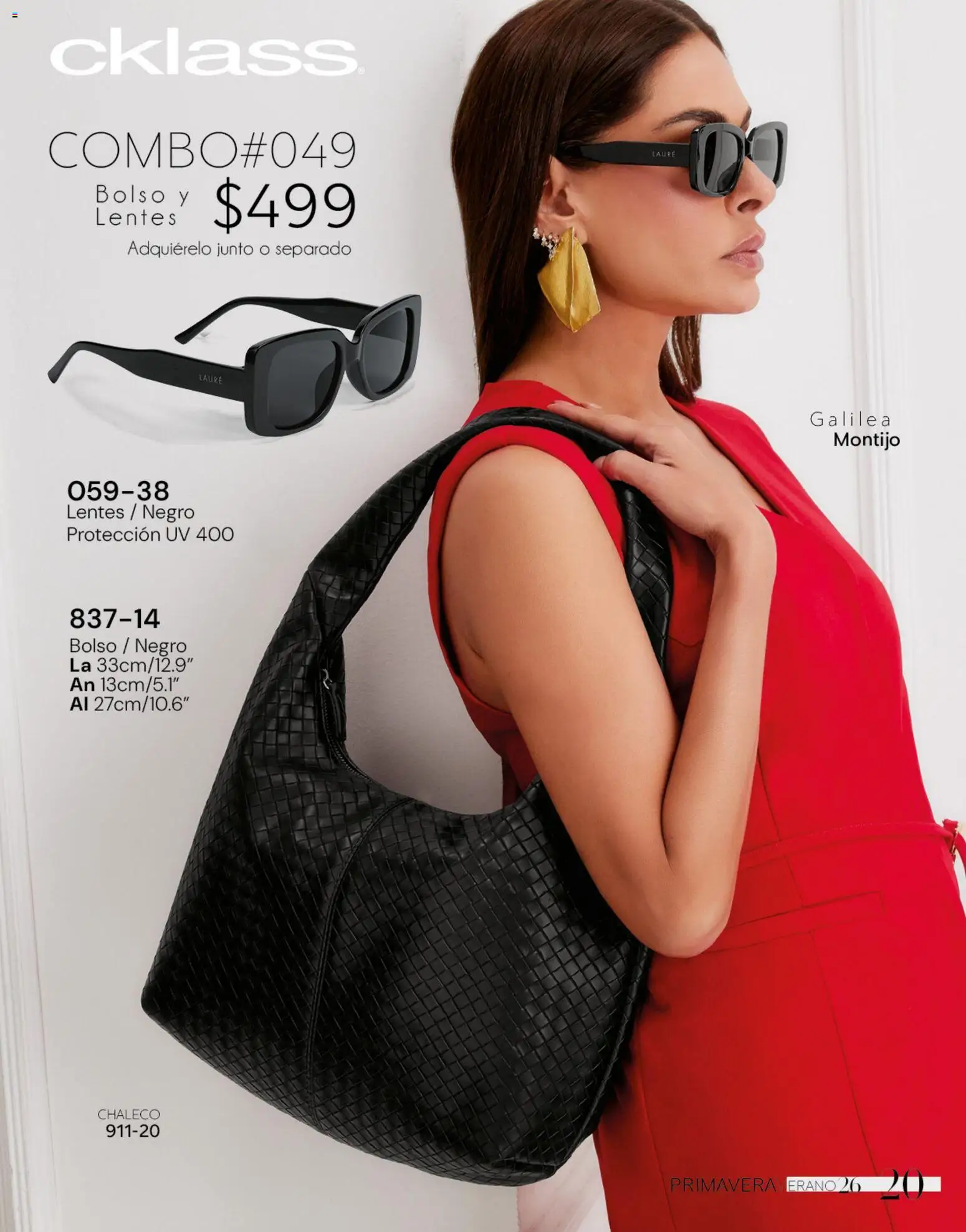 Vista previa las ofertas de la tienda Cklass - Catálogo Dama Calzado desde el 02/01/2026 - Lentes, Bolso, Chaleco