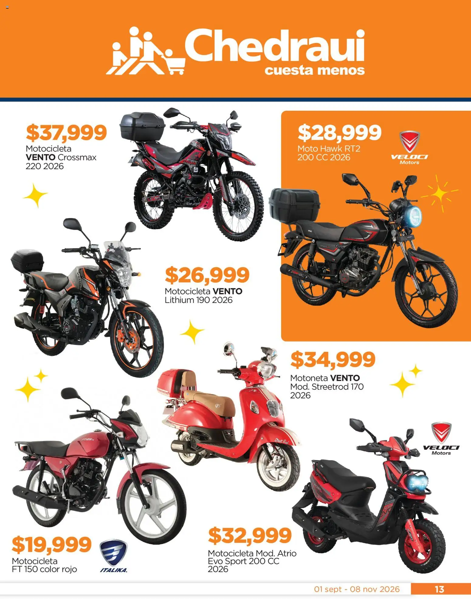 Vista previa las ofertas de la tienda Chedraui - Chedraui folleto Llegan los porti ofertones desde el 01/09/2026 
